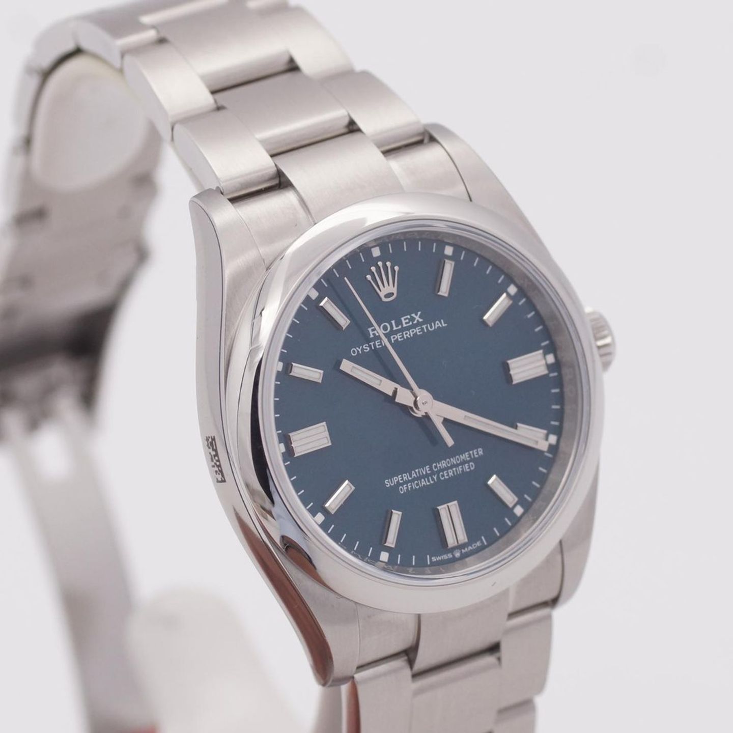 Rolex Oyster Perpetual 36 126000 (2025) - Blue dial 36 mm Steel case (3/8)