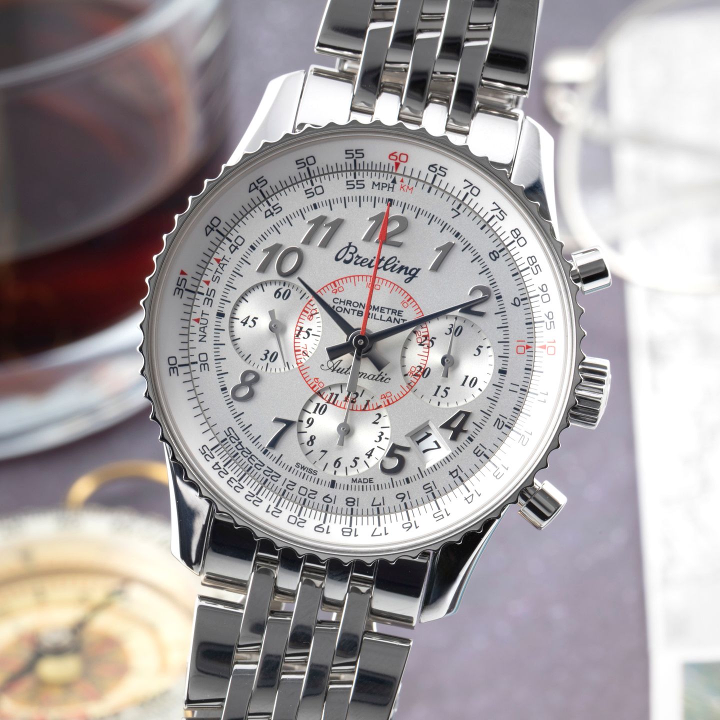 Breitling Montbrillant 01 AB013012/G735/223A - (3/8)