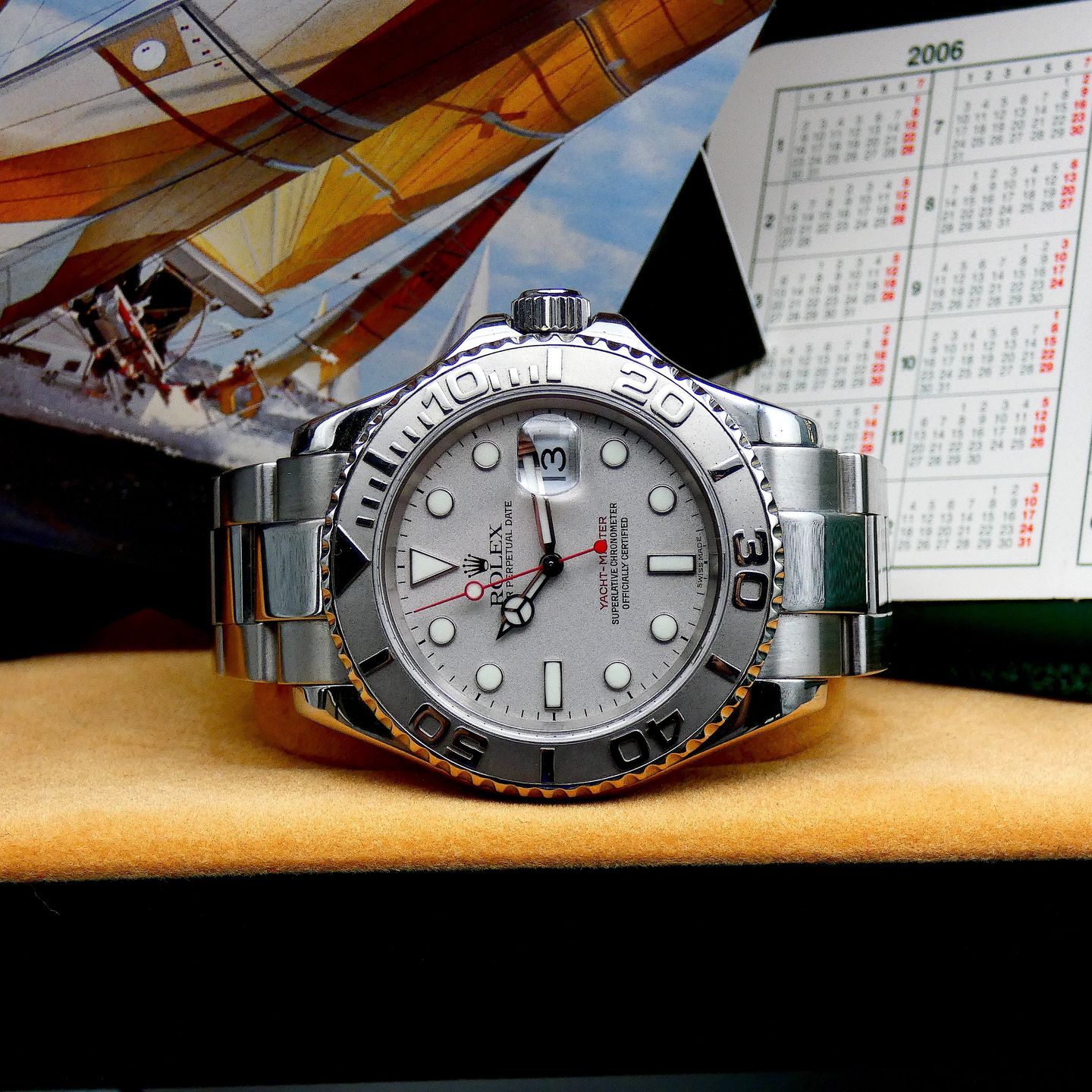 Rolex Yacht-Master 40 16622 (2005) - Silver dial 40 mm Steel case (3/5)