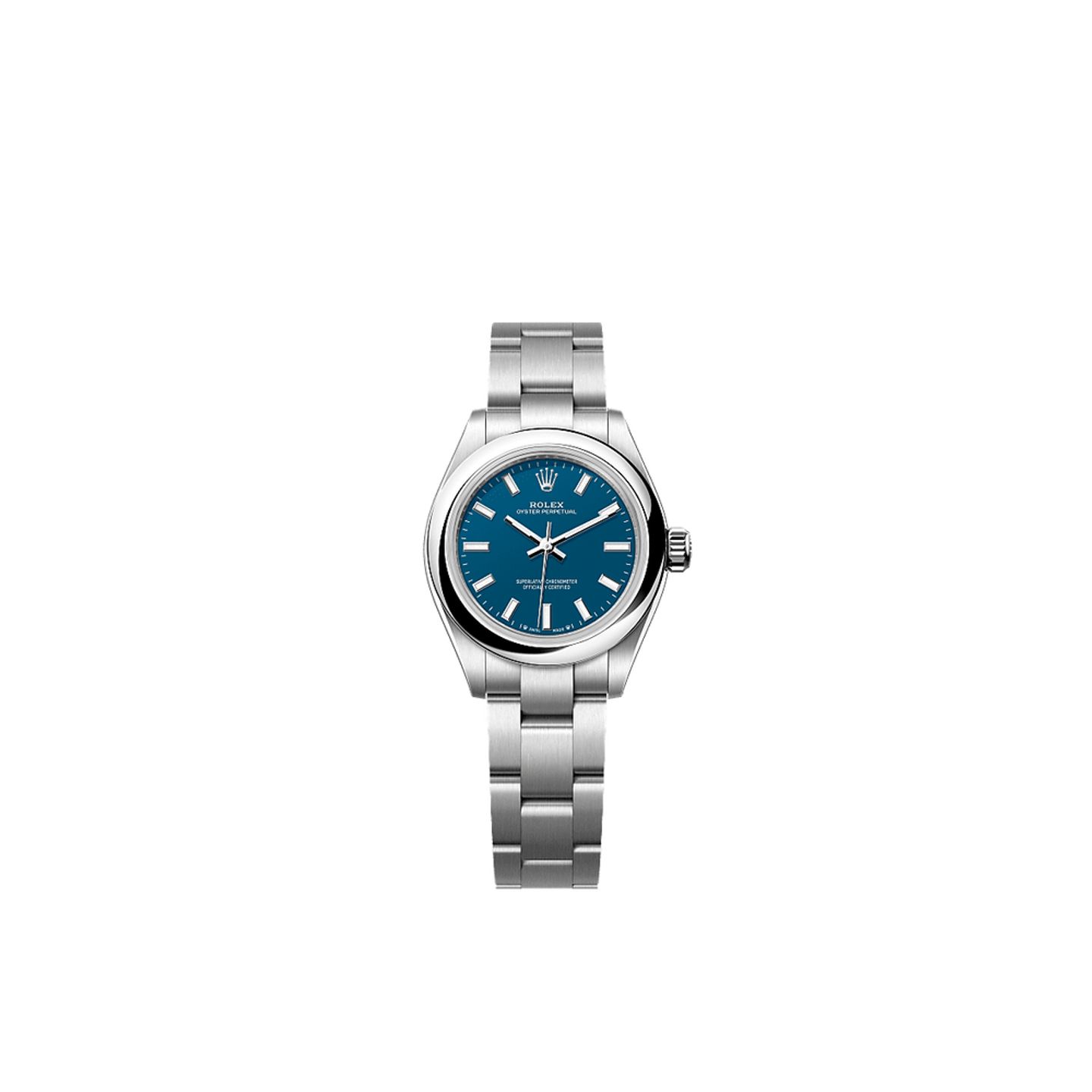 Rolex Oyster Perpetual 28 276200 (2025) - Blue dial 28 mm Steel case (1/1)