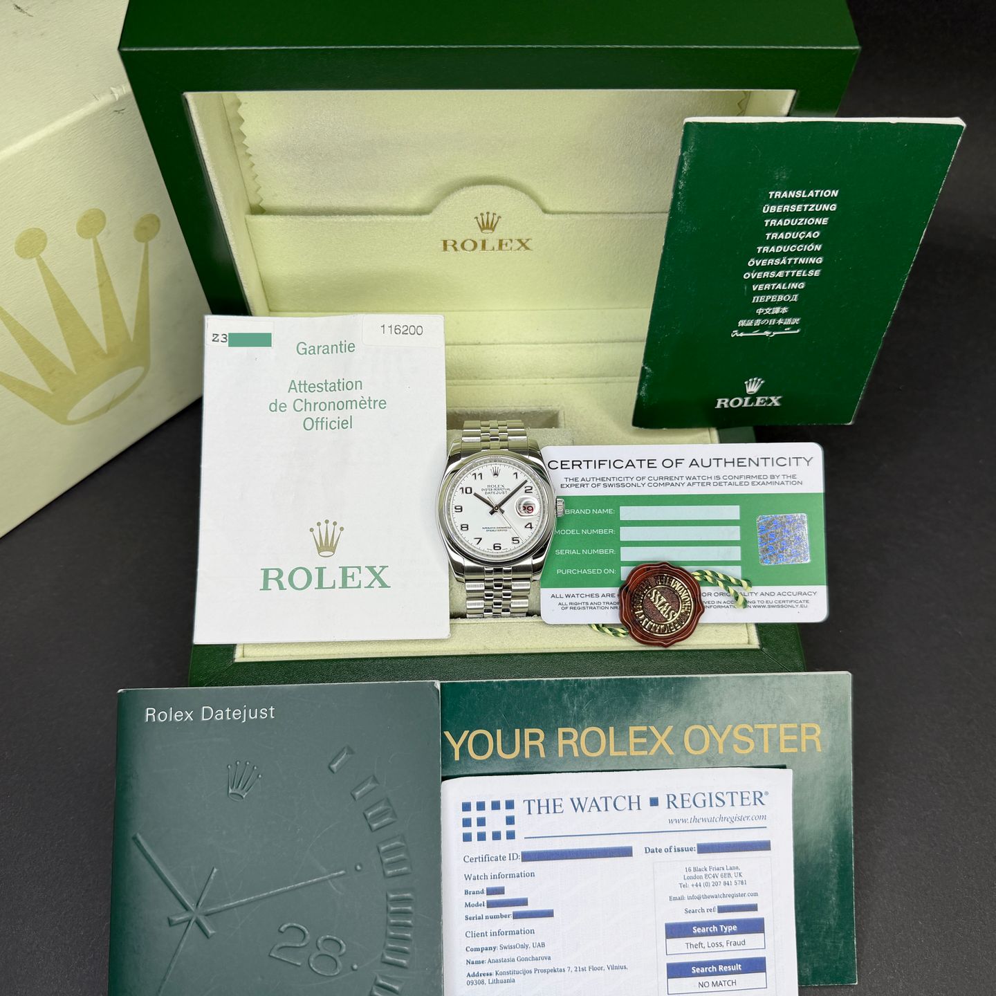 Rolex Datejust 36 116200 - (3/8)
