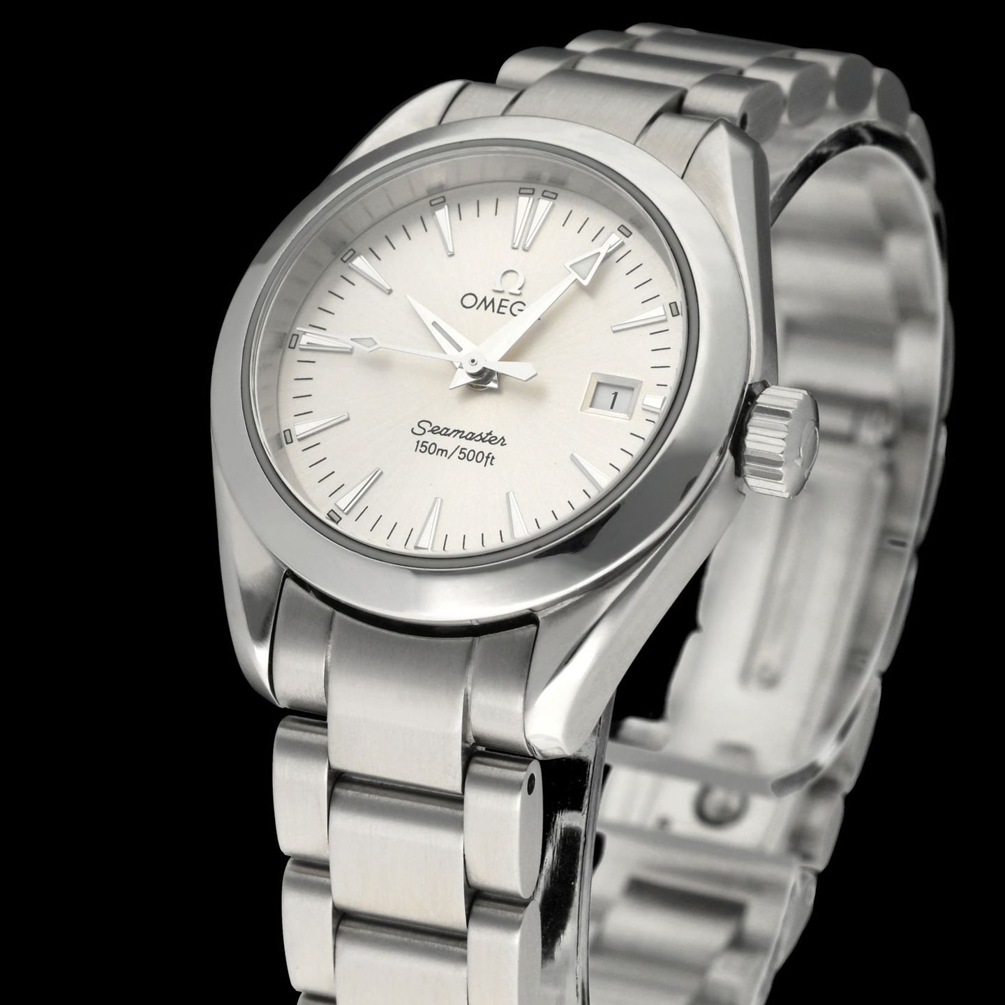 Omega Seamaster Aqua Terra 2577.30 (1998) - Silver dial 29 mm Steel case (7/8)