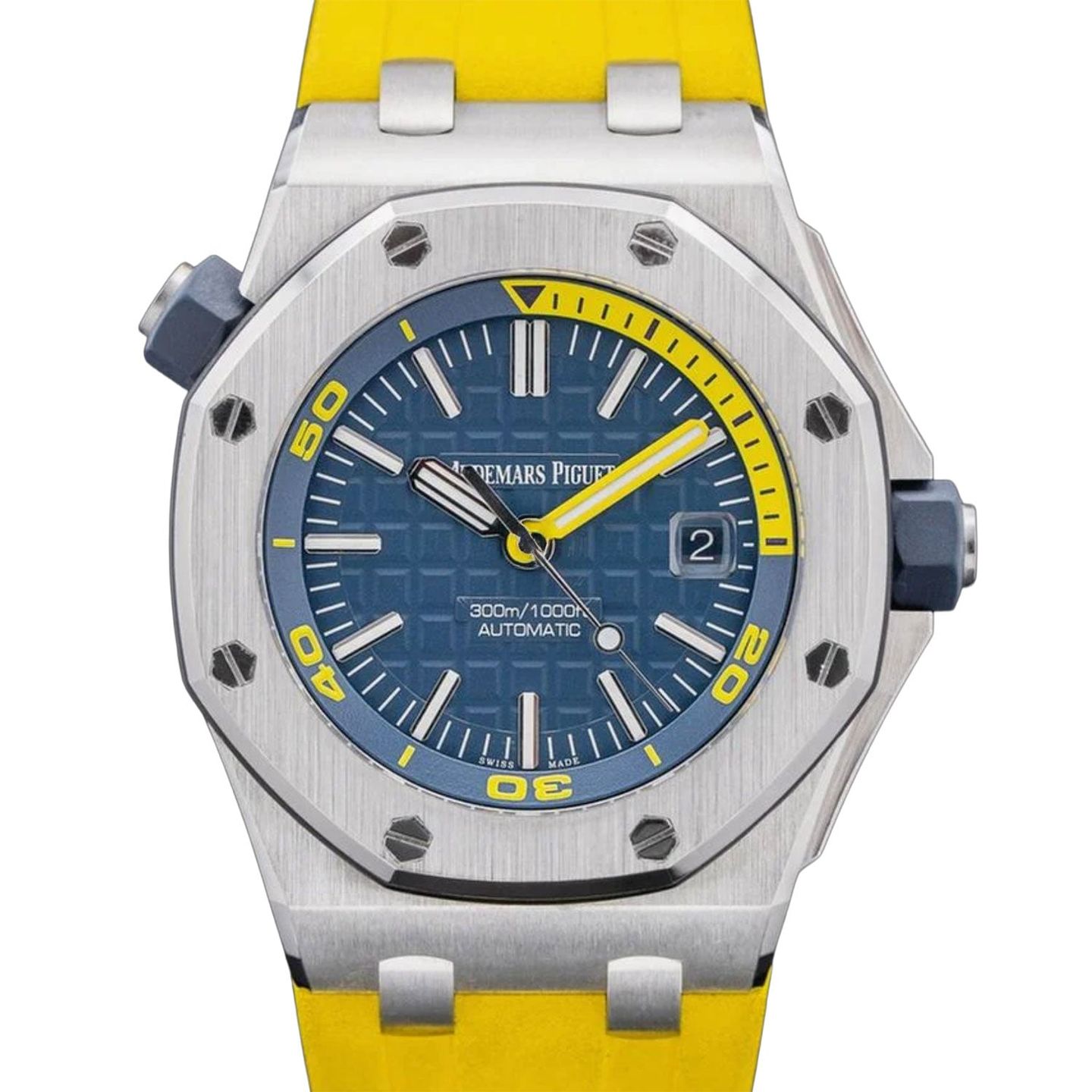 Audemars Piguet Royal Oak Offshore Diver 15710ST.OO.A027CA.01 (2017) - Blauw wijzerplaat 42mm Staal (1/3)