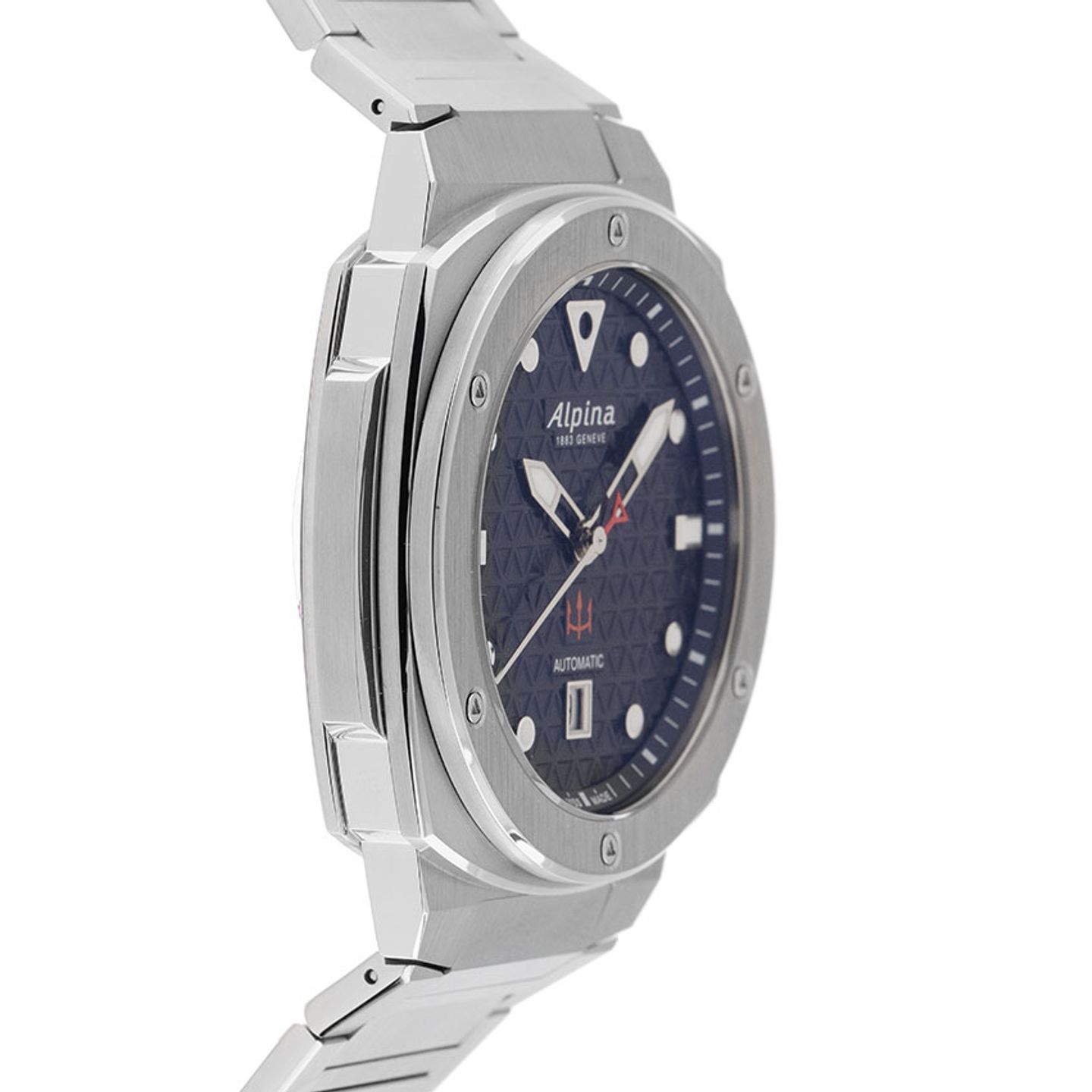 Alpina Seastrong AL-525NARK4AE6B (Unknown (random serial)) - Blue dial Unknown Steel case (5/7)