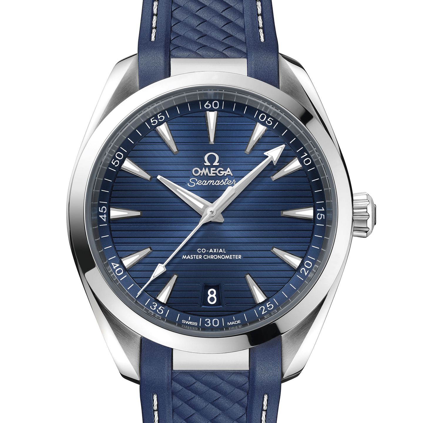 Omega Seamaster Aqua Terra 220.12.41.21.03.007 (2024) - Blue dial 41 mm Steel case (1/8)