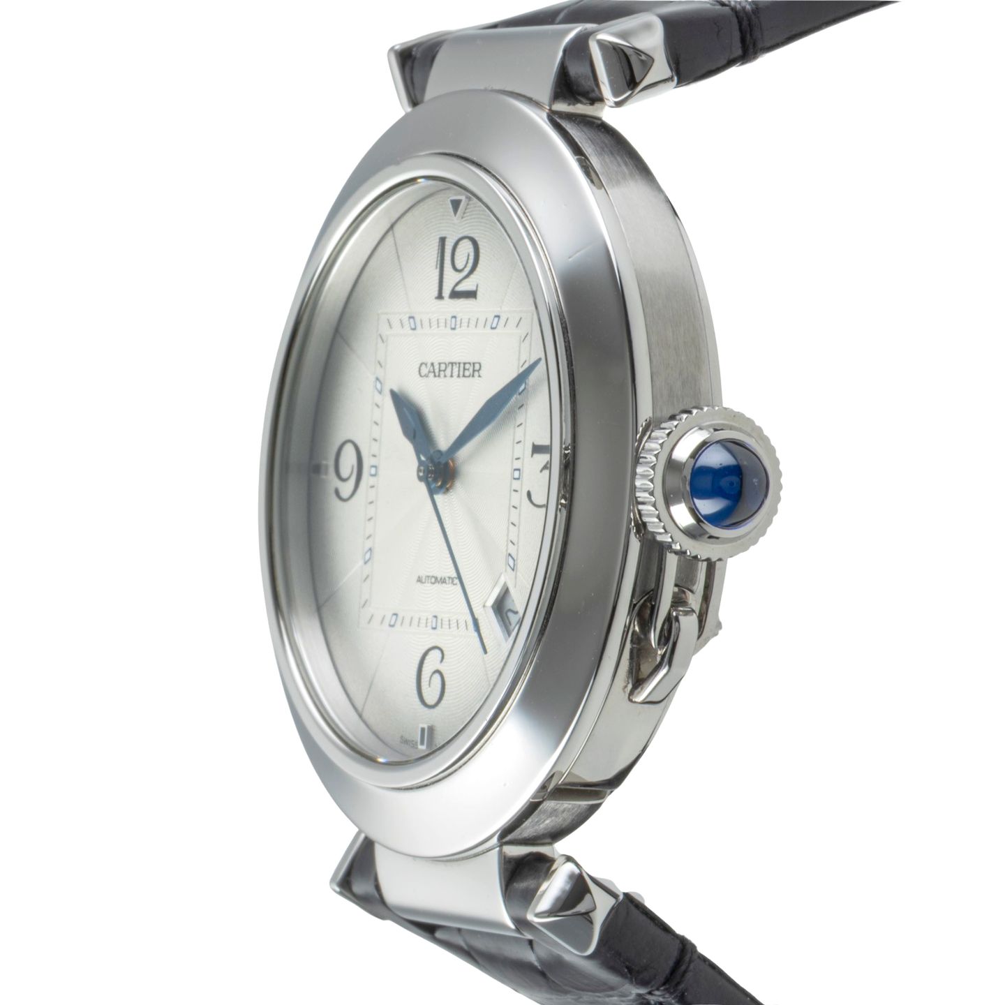 Cartier Pasha WSPA0010 (Unknown (random serial)) - Silver dial 41 mm Steel case (6/8)
