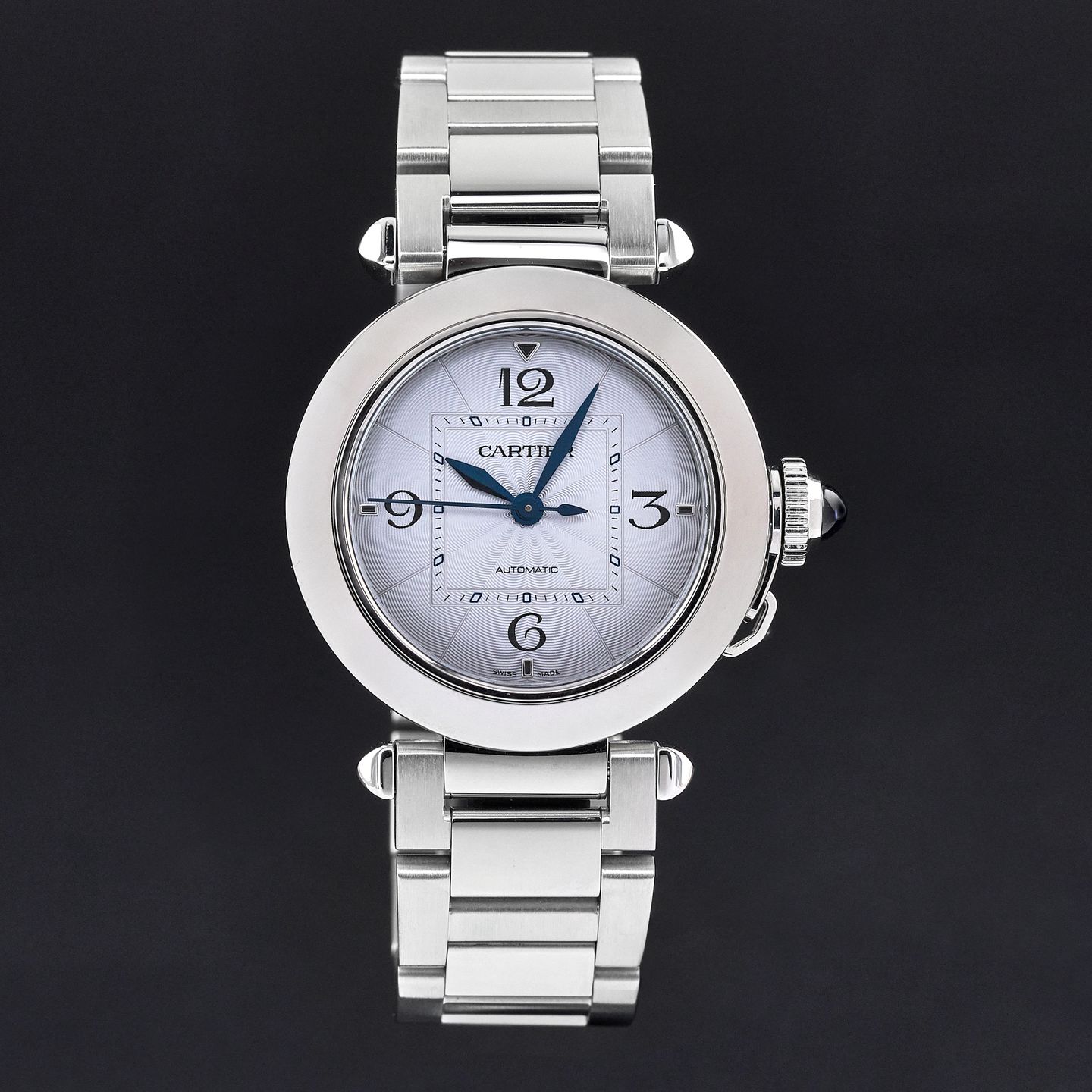 Cartier Pasha WSPA0013 (2020) - Silver dial 35 mm Steel case (3/7)