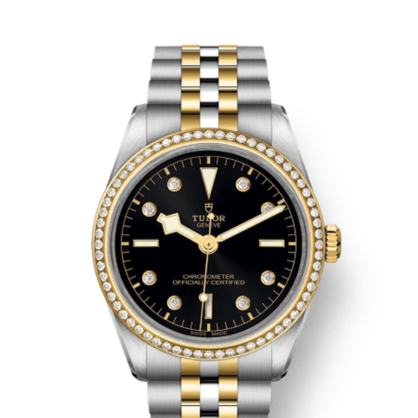 Tudor Black Bay S&G 79653 (2024) - Black dial 36 mm Gold/Steel case (1/1)