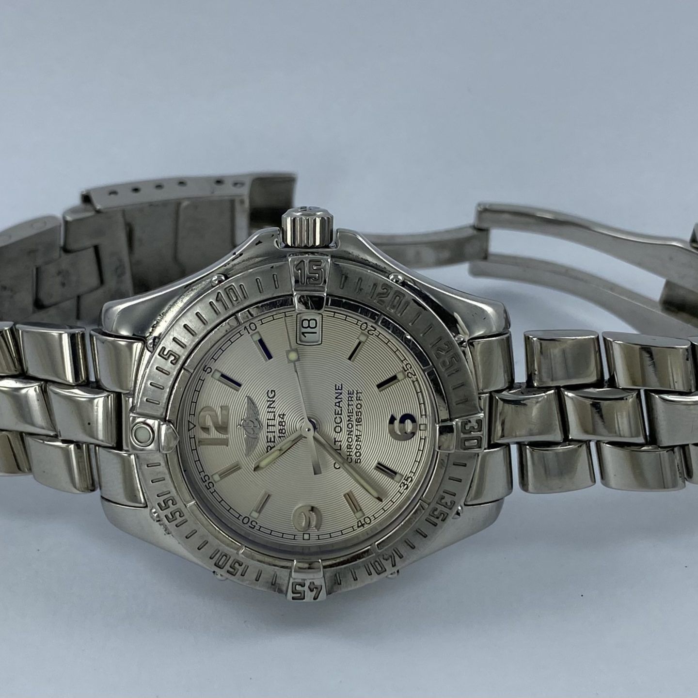 Breitling Colt Oceane A77350 (Unknown (random serial)) - 39 mm Steel case (2/6)