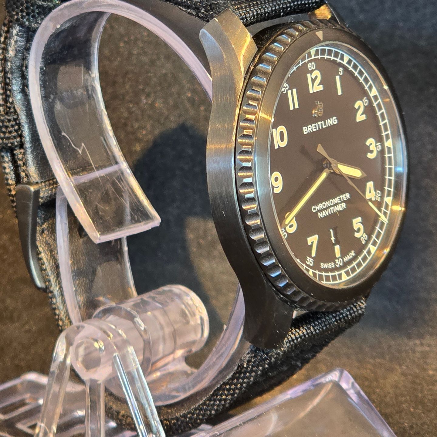 Breitling Navitimer 8 A17314101B1X1 (Onbekend (willekeurig serienummer)) - Zwart wijzerplaat 41mm Staal (2/7)