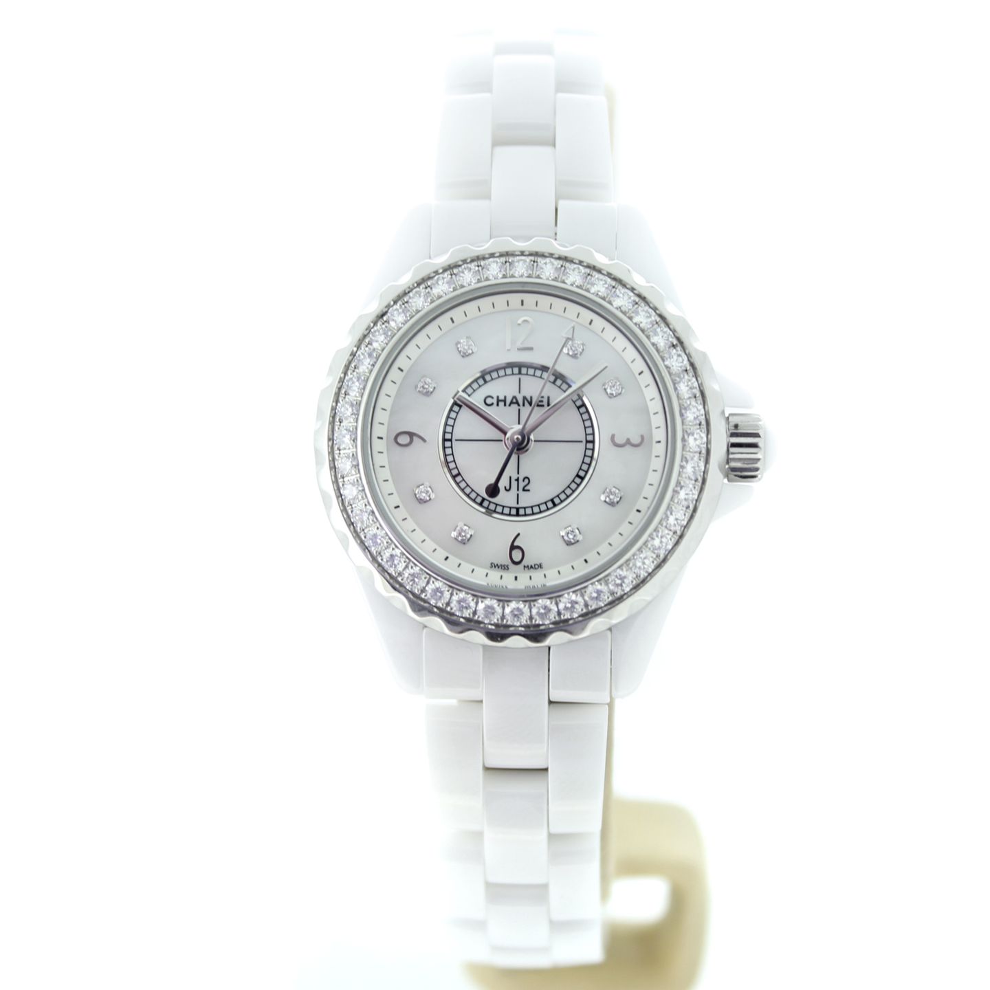 Chanel J12 H2572 (2023) - Pearl dial 29 mm Ceramic case (2/7)