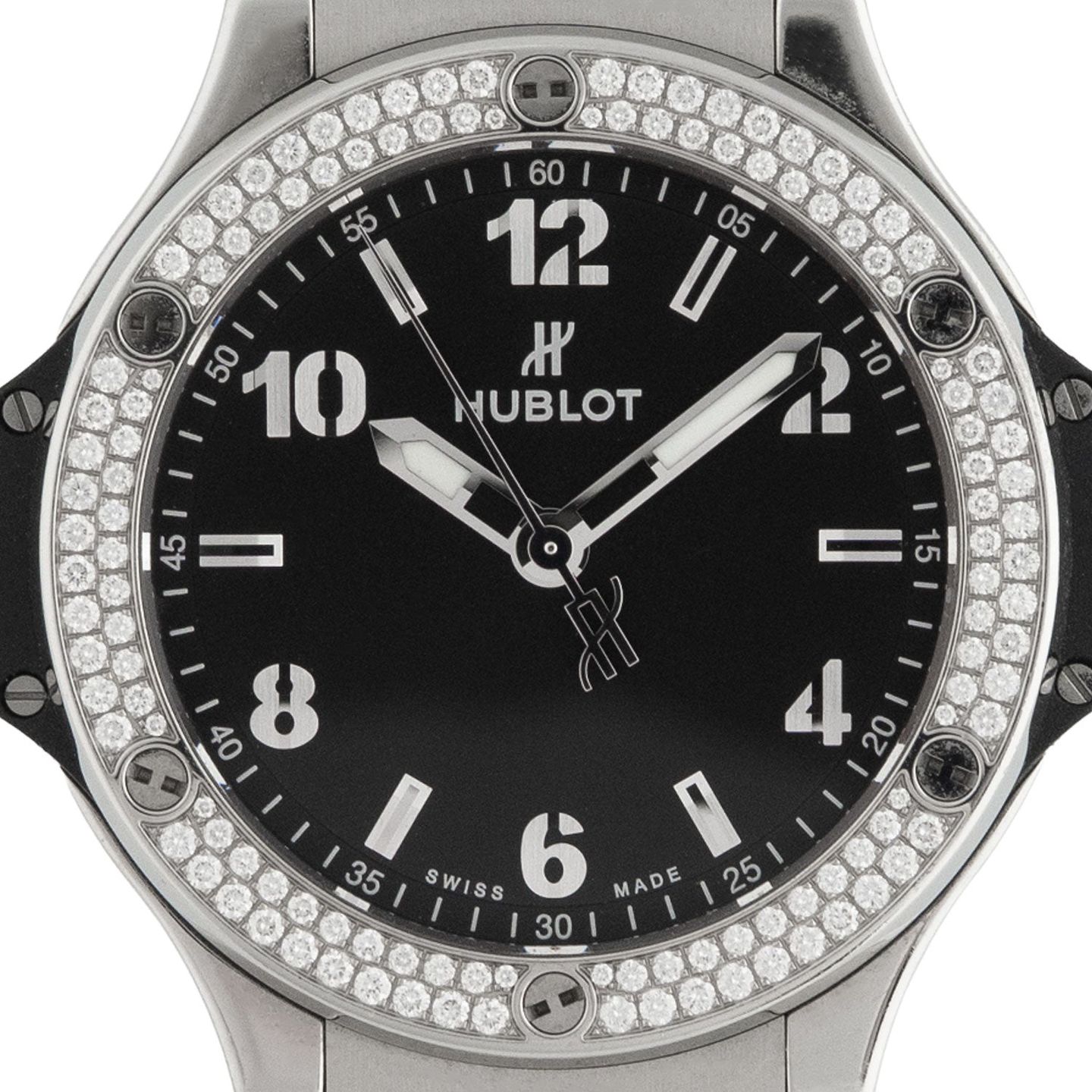 Hublot Big Bang 38 mm 361.sx.1270.rx.1104 (2018) - Black dial 38 mm Steel case (2/7)