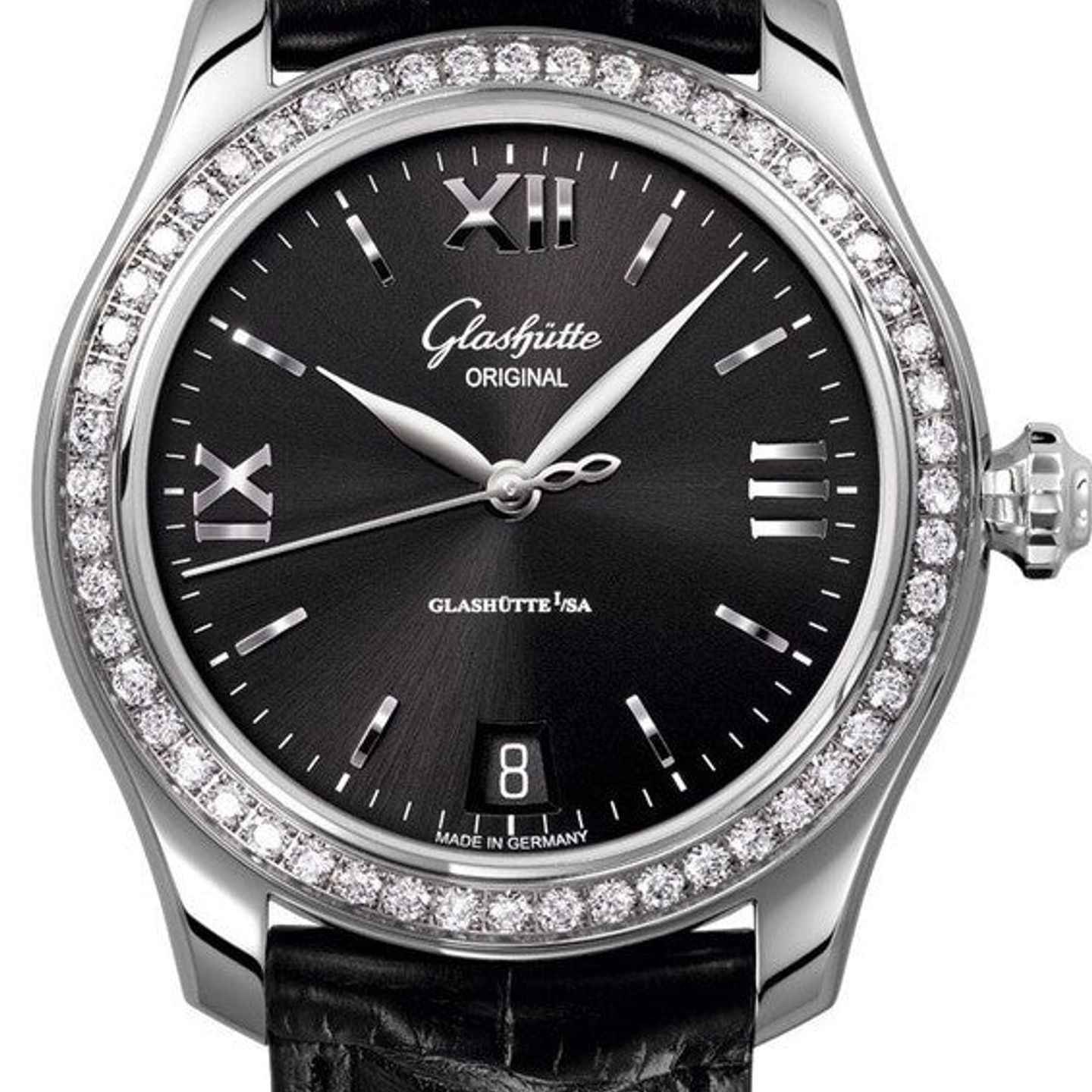 Glashütte Original Lady Serenade 1-39-22-20-22-04 (2026) - Black dial 36 mm Steel case (1/1)