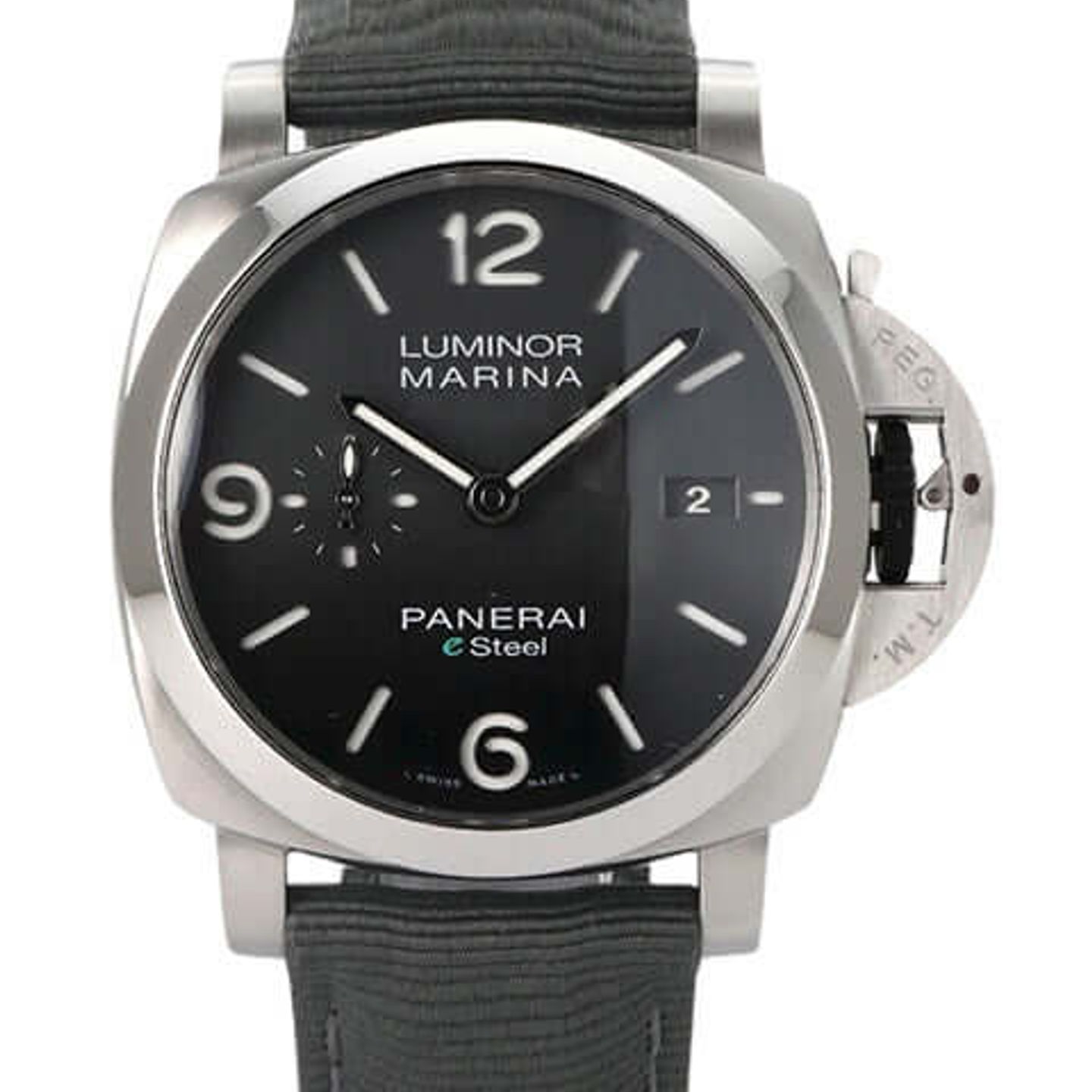 Panerai Luminor Marina PAM01358 (2021) - Grey dial 44 mm Steel case (1/8)