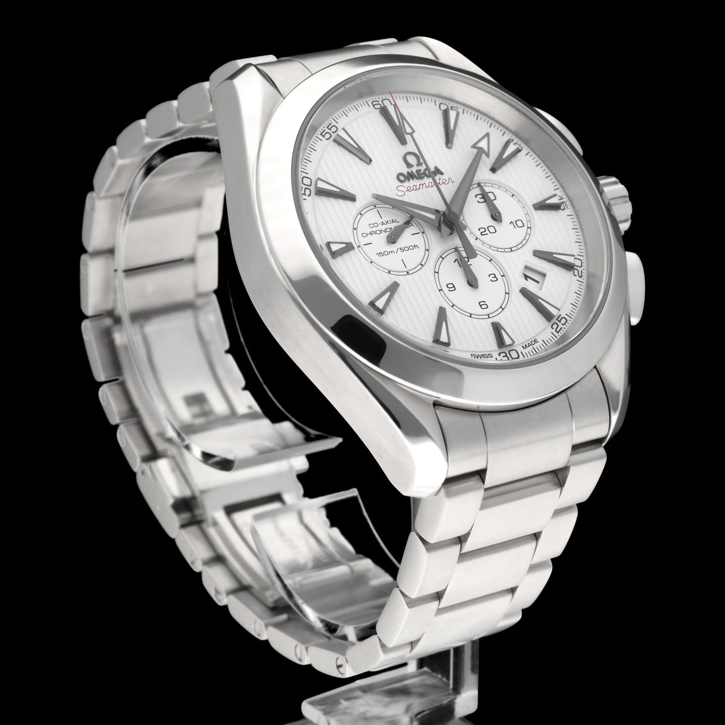 Omega Seamaster Aqua Terra 231.10.44.50.04.001 (2019) - White dial 44 mm Steel case (6/8)