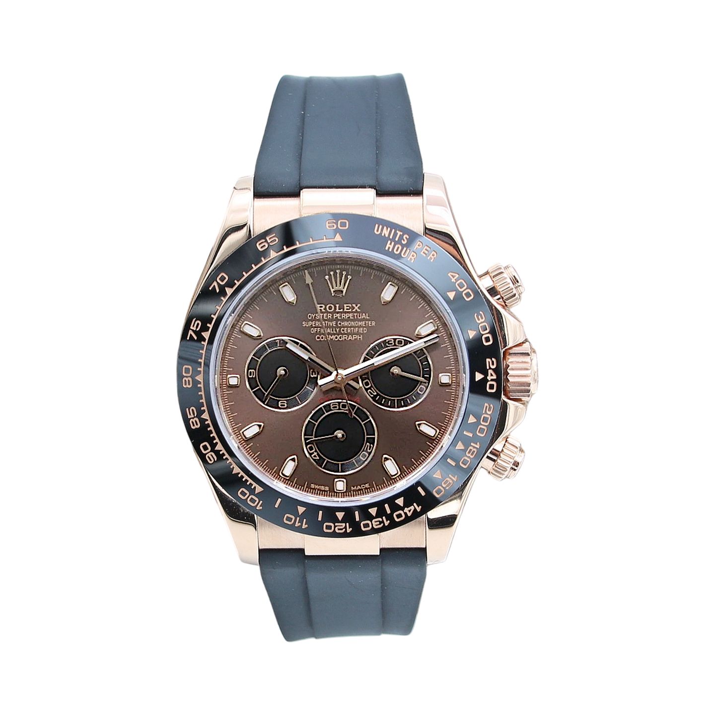 Rolex Daytona 116515LN (2016) - Brown dial 40 mm Rose Gold case (1/8)