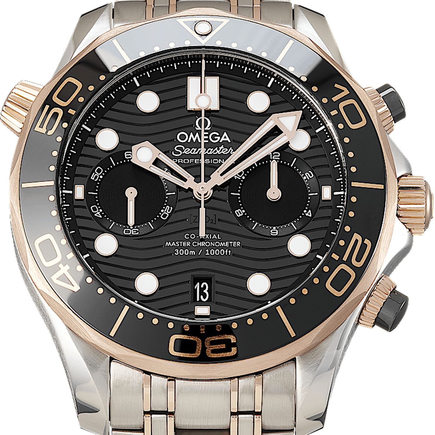Omega Seamaster Diver 300 M 210.20.44.51.01.001 (2023) - Black dial 44 mm Steel case (2/5)
