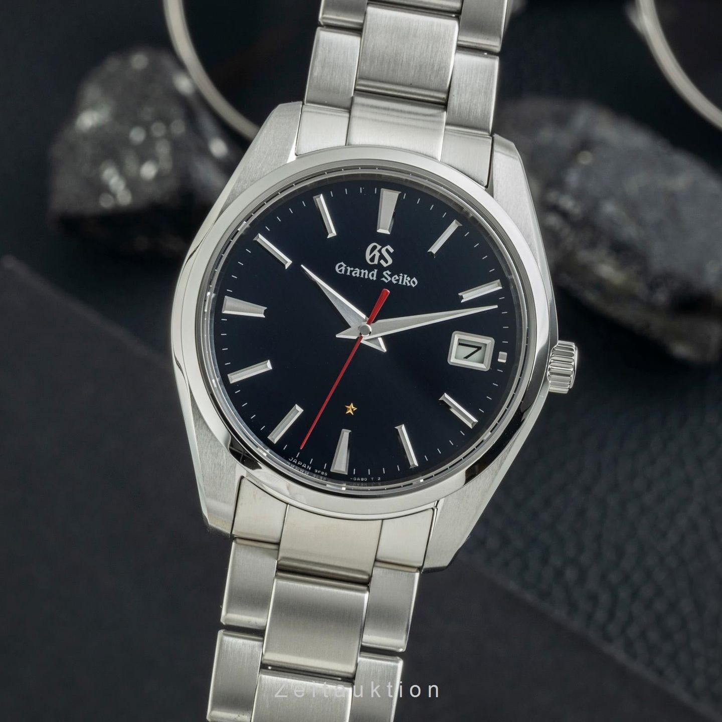 Grand Seiko Heritage Collection SBGP007 (Unknown (random serial)) - Blue dial 40 mm Steel case (1/8)