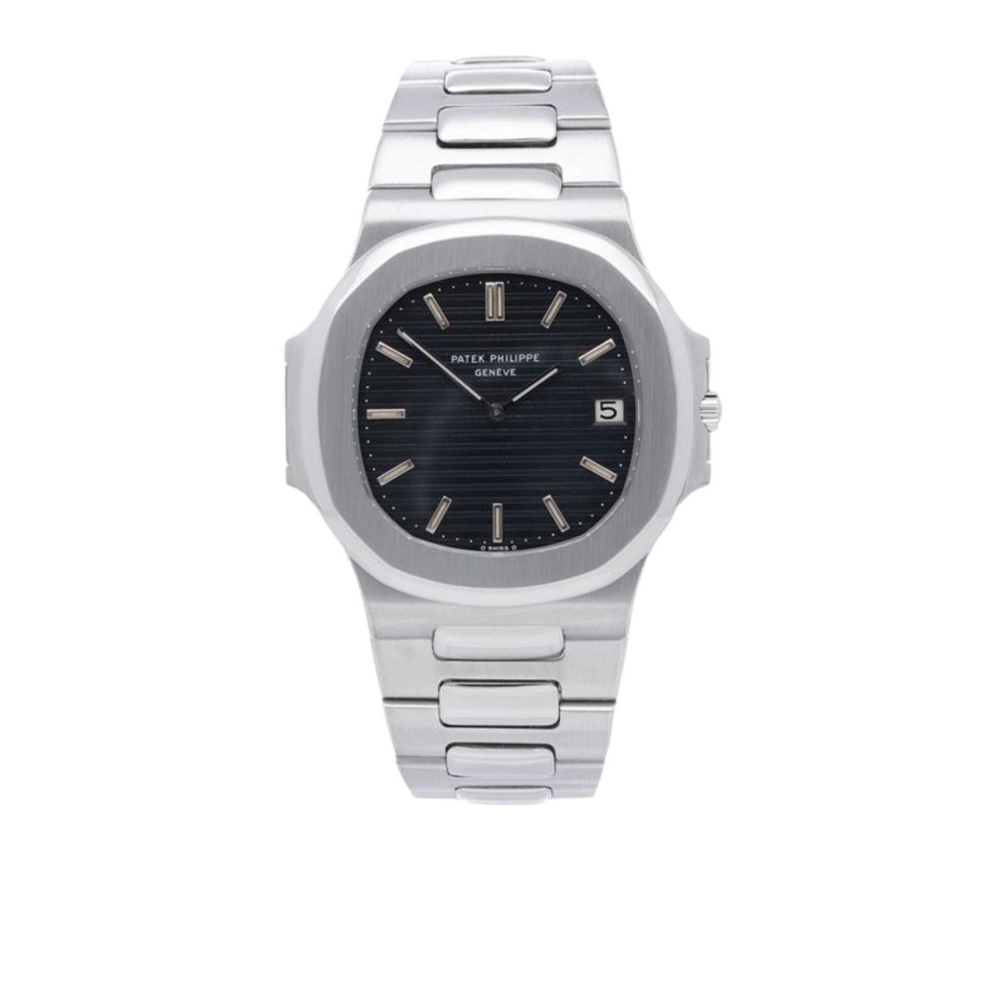 Patek Philippe Nautilus 3700/1 (1978) - Black dial 43 mm Unknown case (1/7)