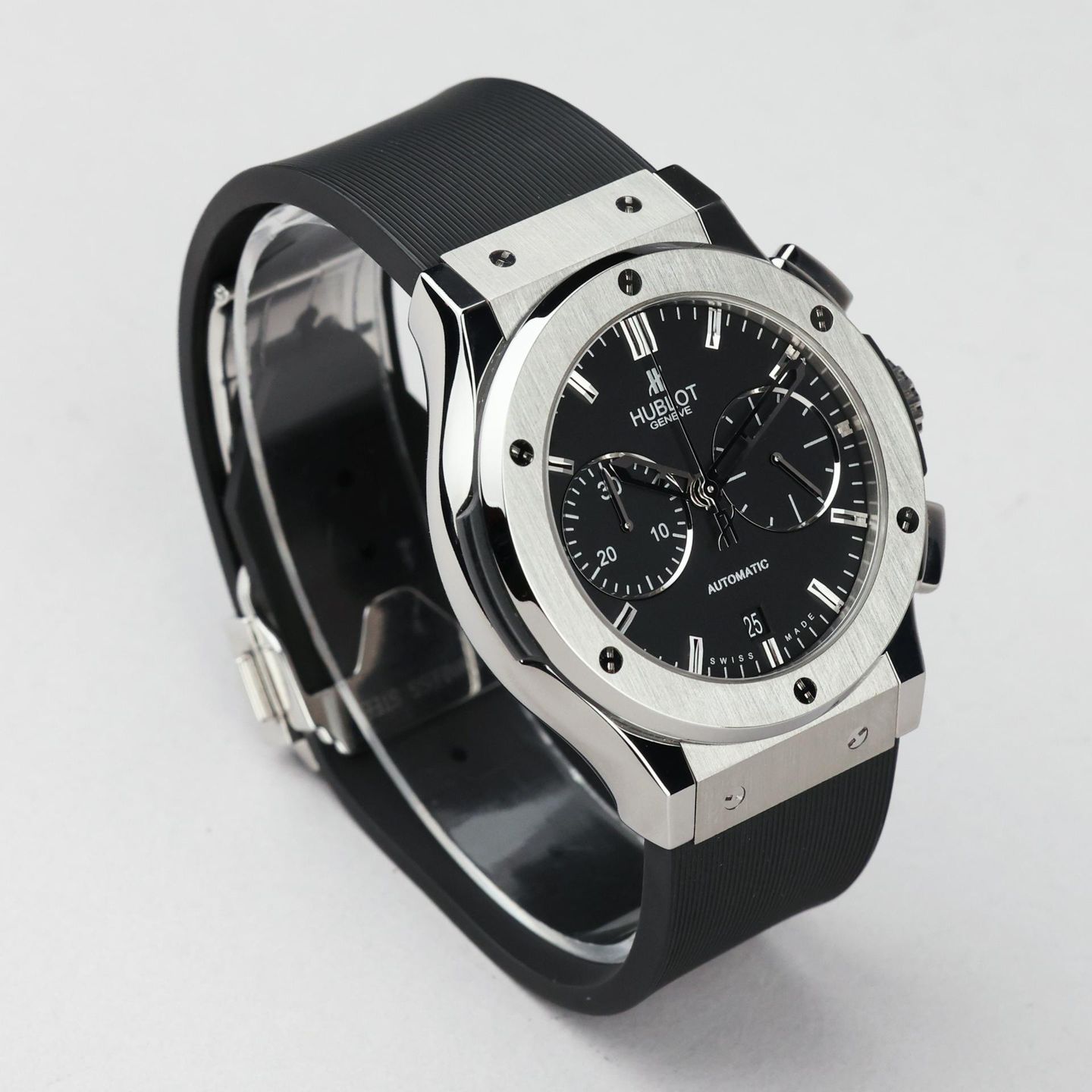 Hublot Classic Fusion Chronograph 521.NX.1170.LR (2016) - Zwart wijzerplaat 45mm Titanium (2/8)