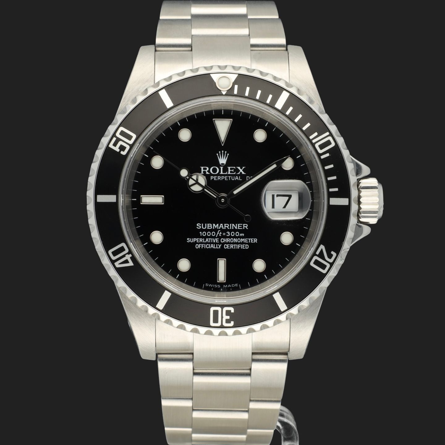Rolex Submariner Date 116610BR (2006) - 40mm Staal (3/8)