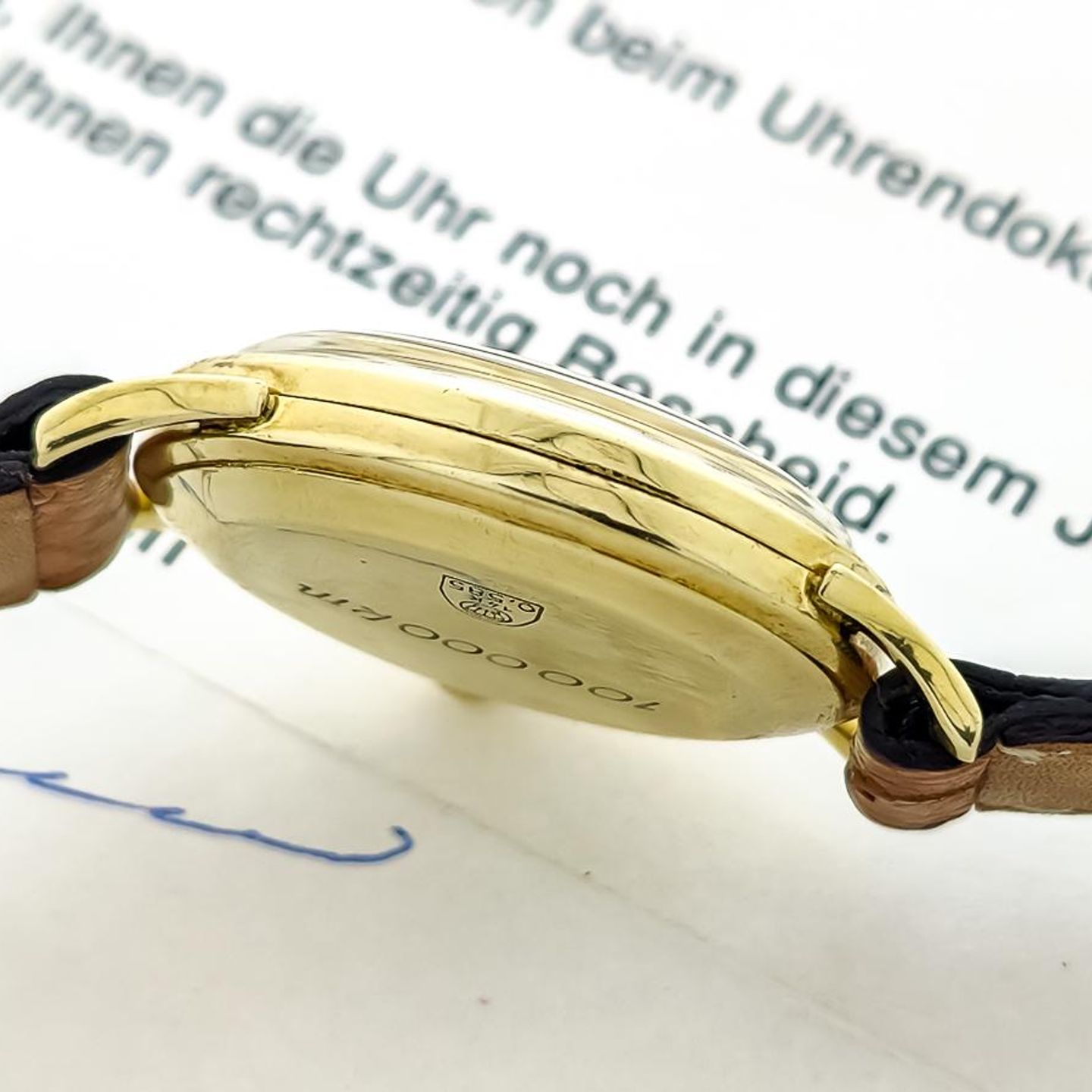 Porsche Design Unknown Unknown (1991) - Zilver wijzerplaat 32mm Geelgoud (4/8)