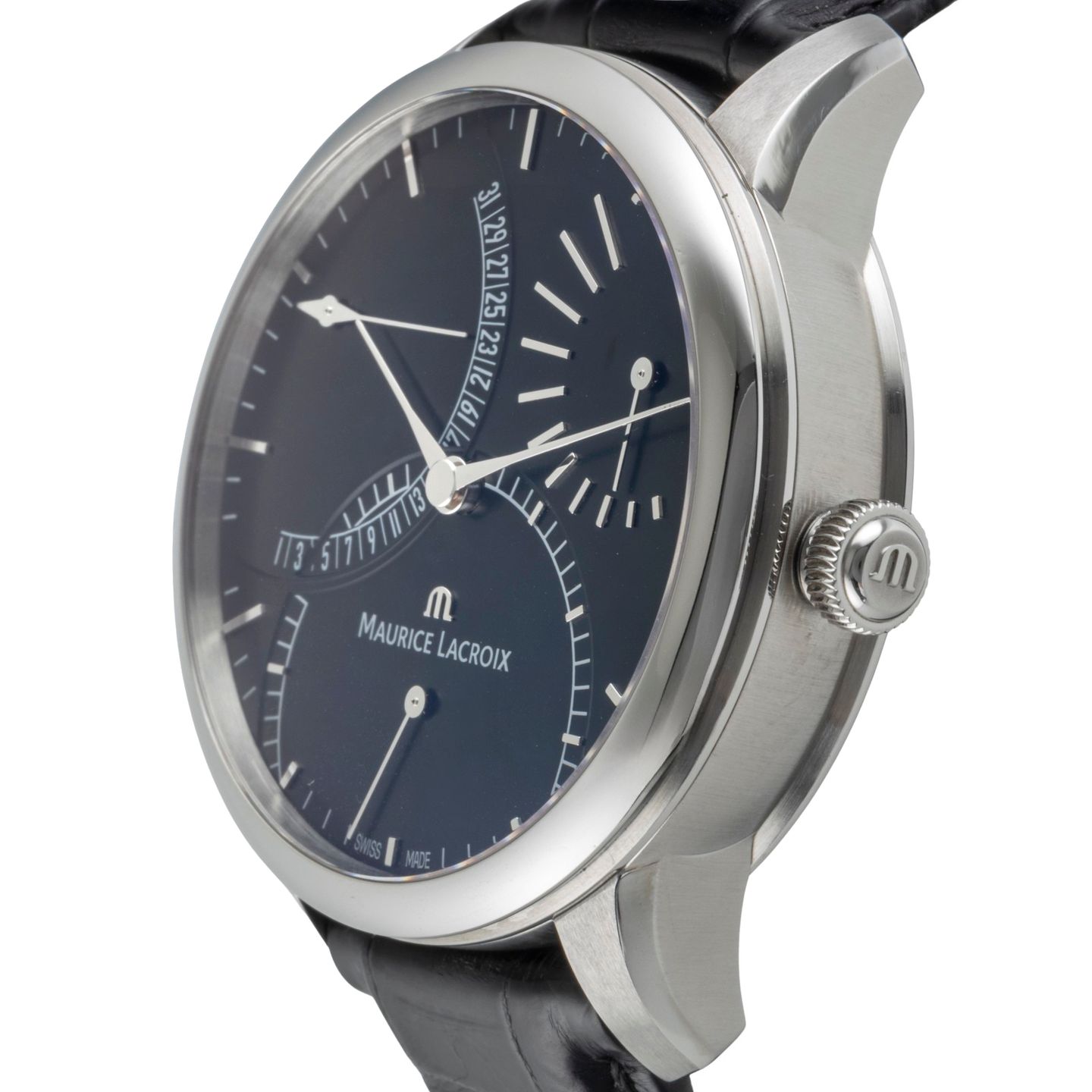 Maurice Lacroix Masterpiece MP6508 (Unknown (random serial)) - Silver dial 43 mm Steel case (6/8)