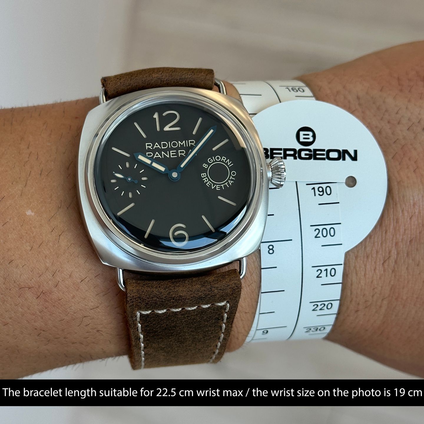 Panerai Radiomir 8 Days PAM00992 (2021) - Zwart wijzerplaat 45mm Staal (2/8)