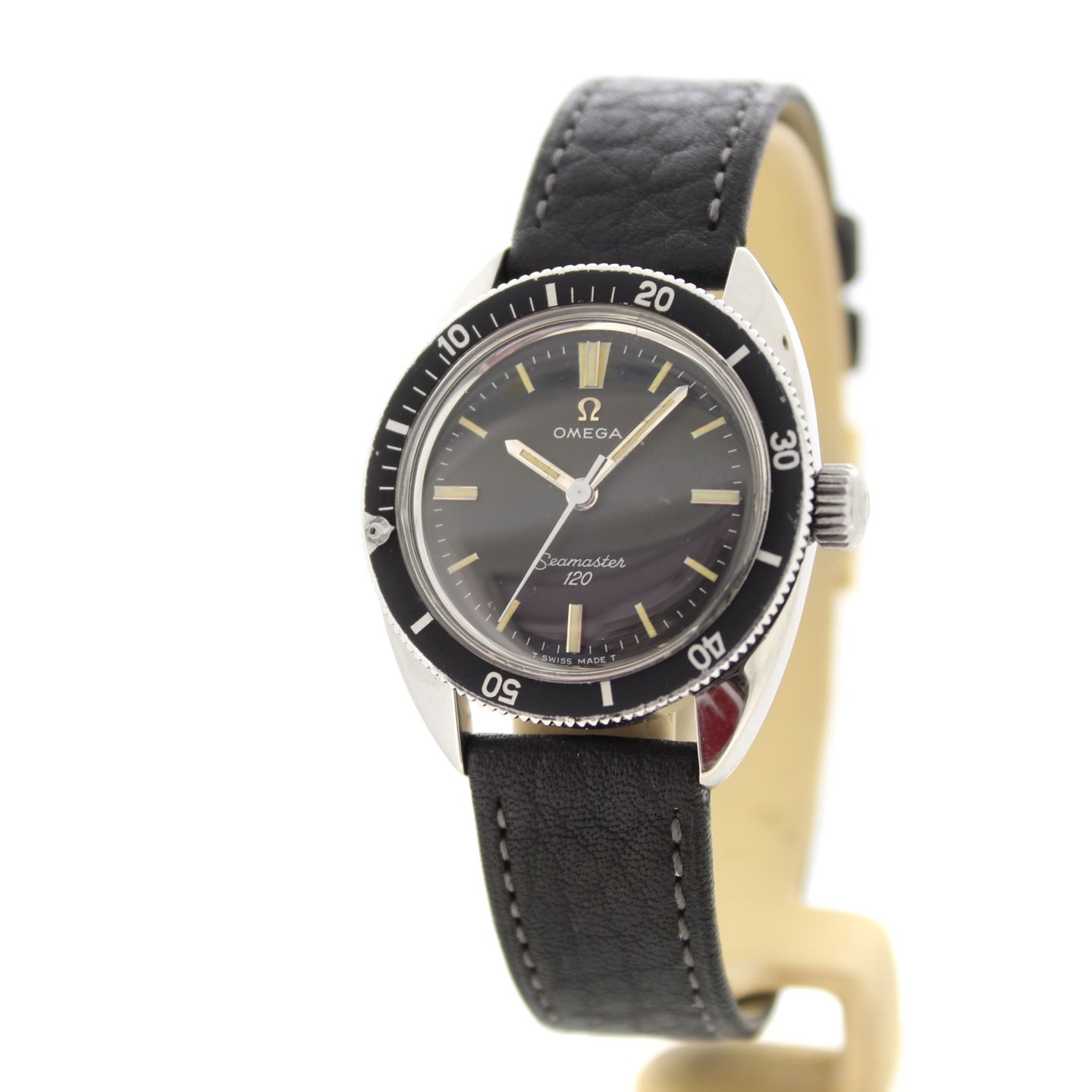 Omega Seamaster 135.027 (Unknown (random serial)) - Black dial 30 mm Steel case (2/14)