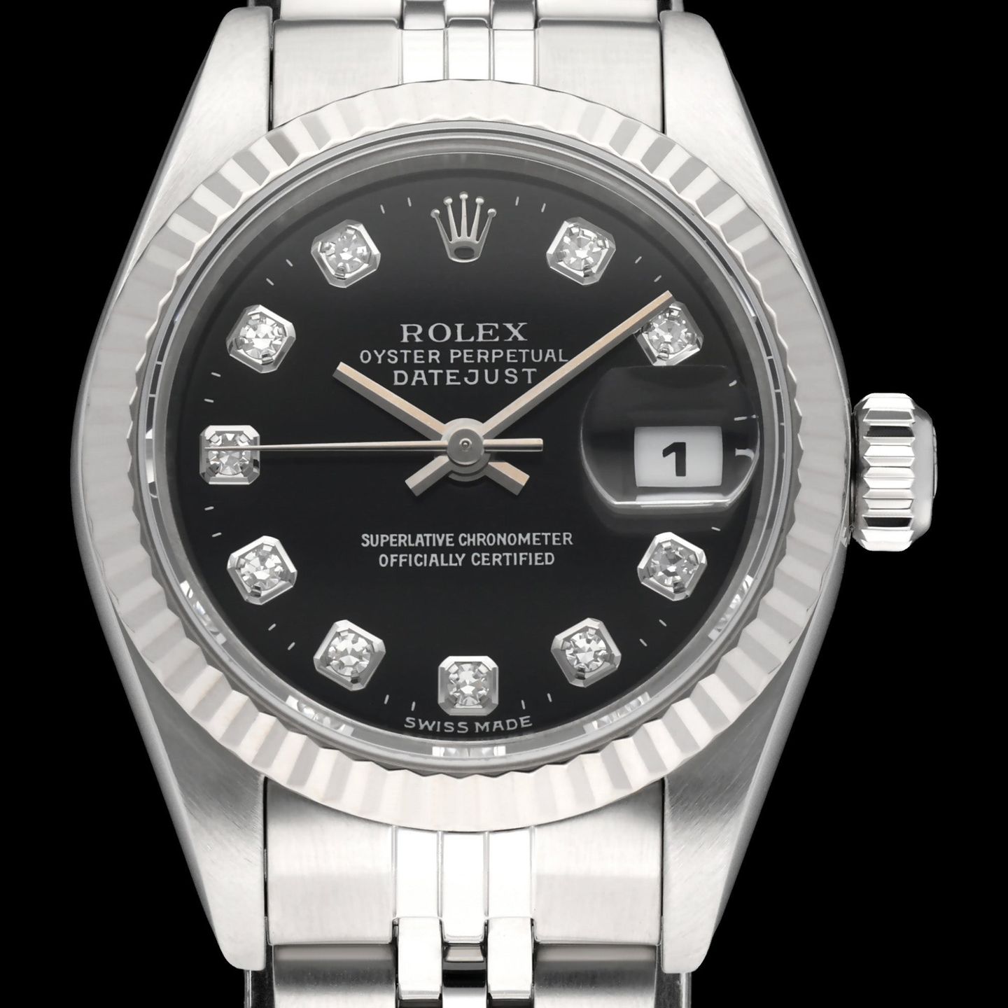 Rolex Lady-Datejust 69174 (2003) - 26 mm Steel case (1/8)