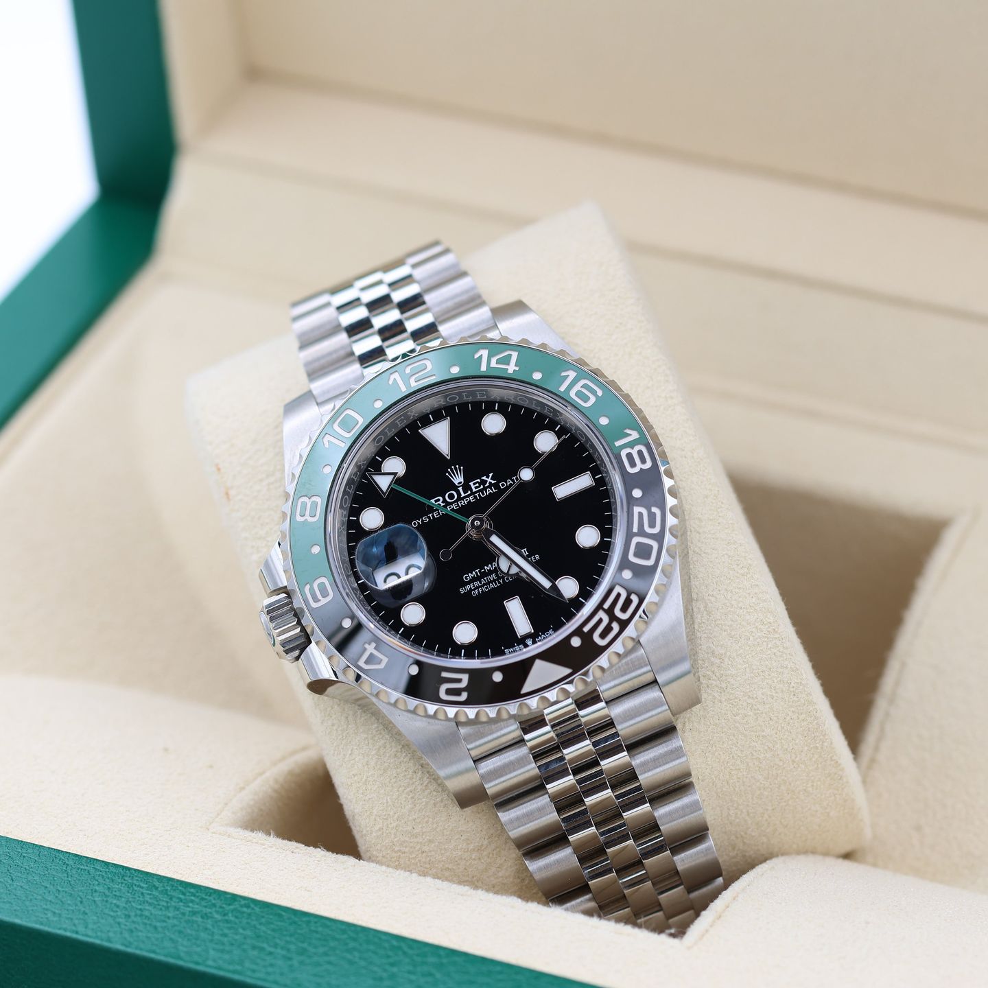 Rolex GMT-Master II 126710BLRO (2023) - Zwart wijzerplaat 40mm Staal (2/8)