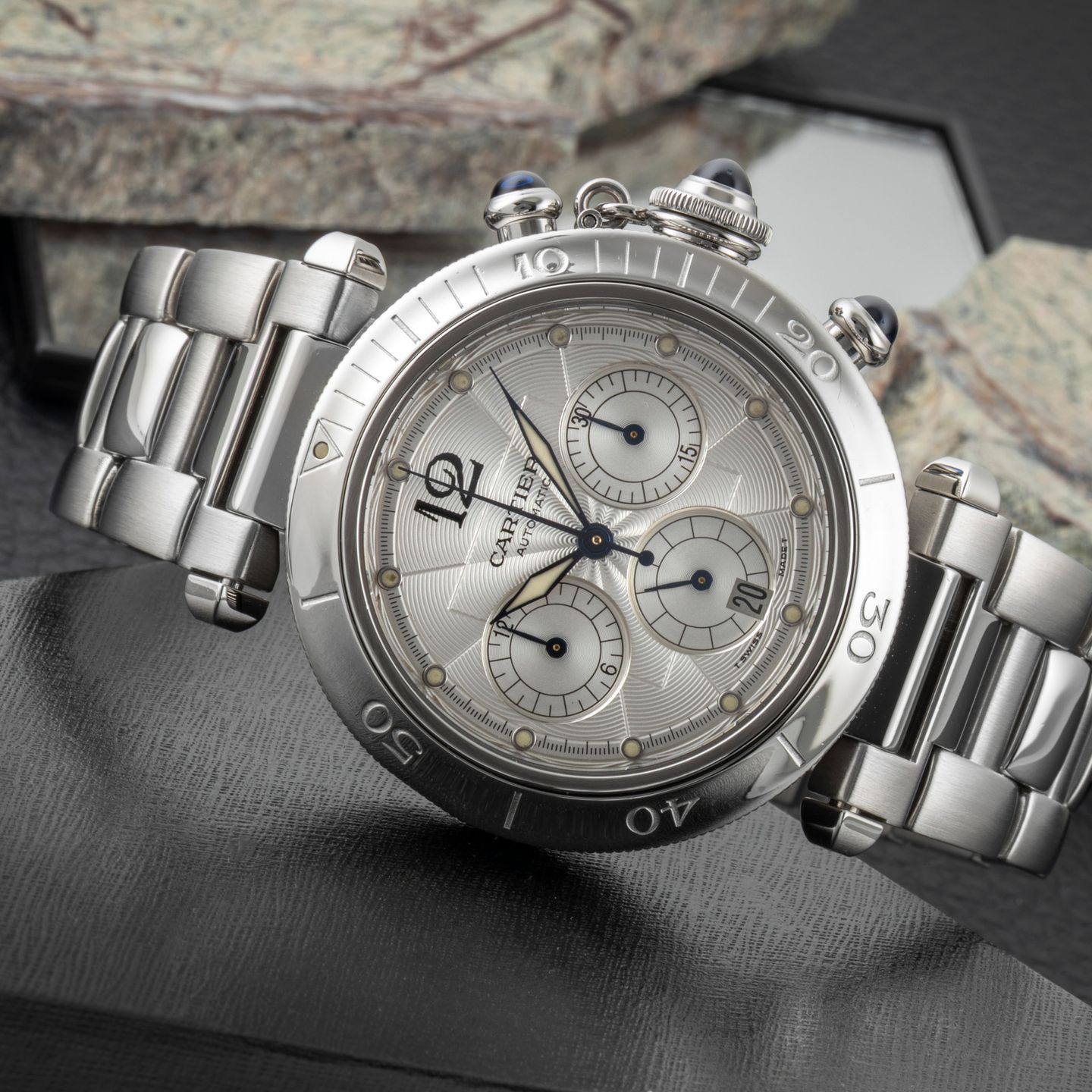 Cartier Pasha Seatimer W31030H3 - (2/8)