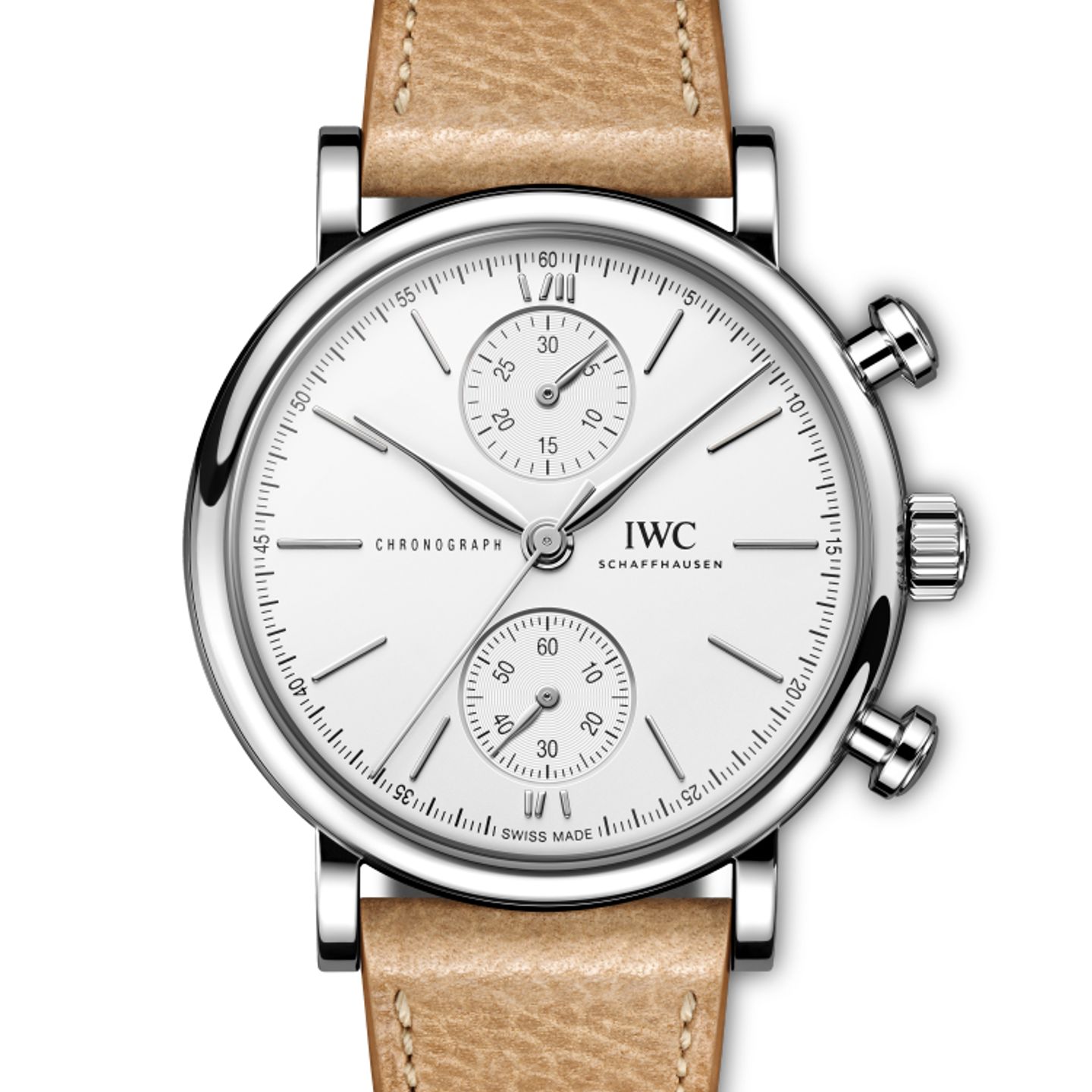 IWC Portofino Chronograph IW391502 (2024) - Zilver wijzerplaat 39mm Staal (1/1)