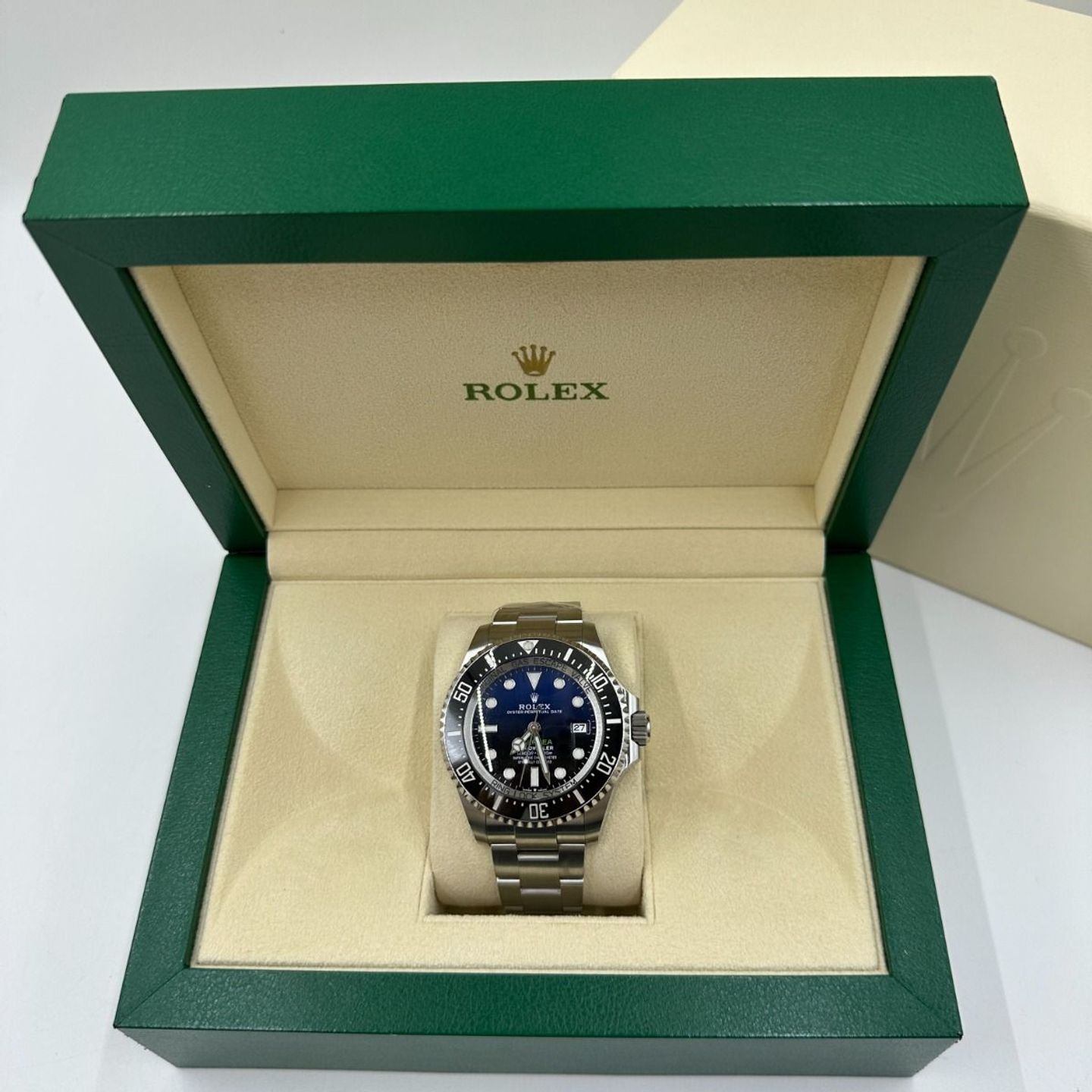 Rolex Sea-Dweller Deepsea 136660 (2023) - Blauw wijzerplaat 44mm Staal (4/8)