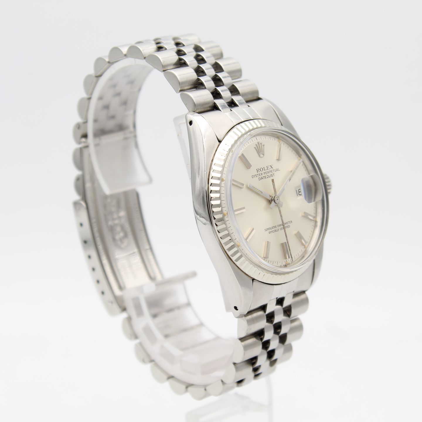 Rolex Datejust 1601 (1977) - Silver dial 36 mm Steel case (4/8)