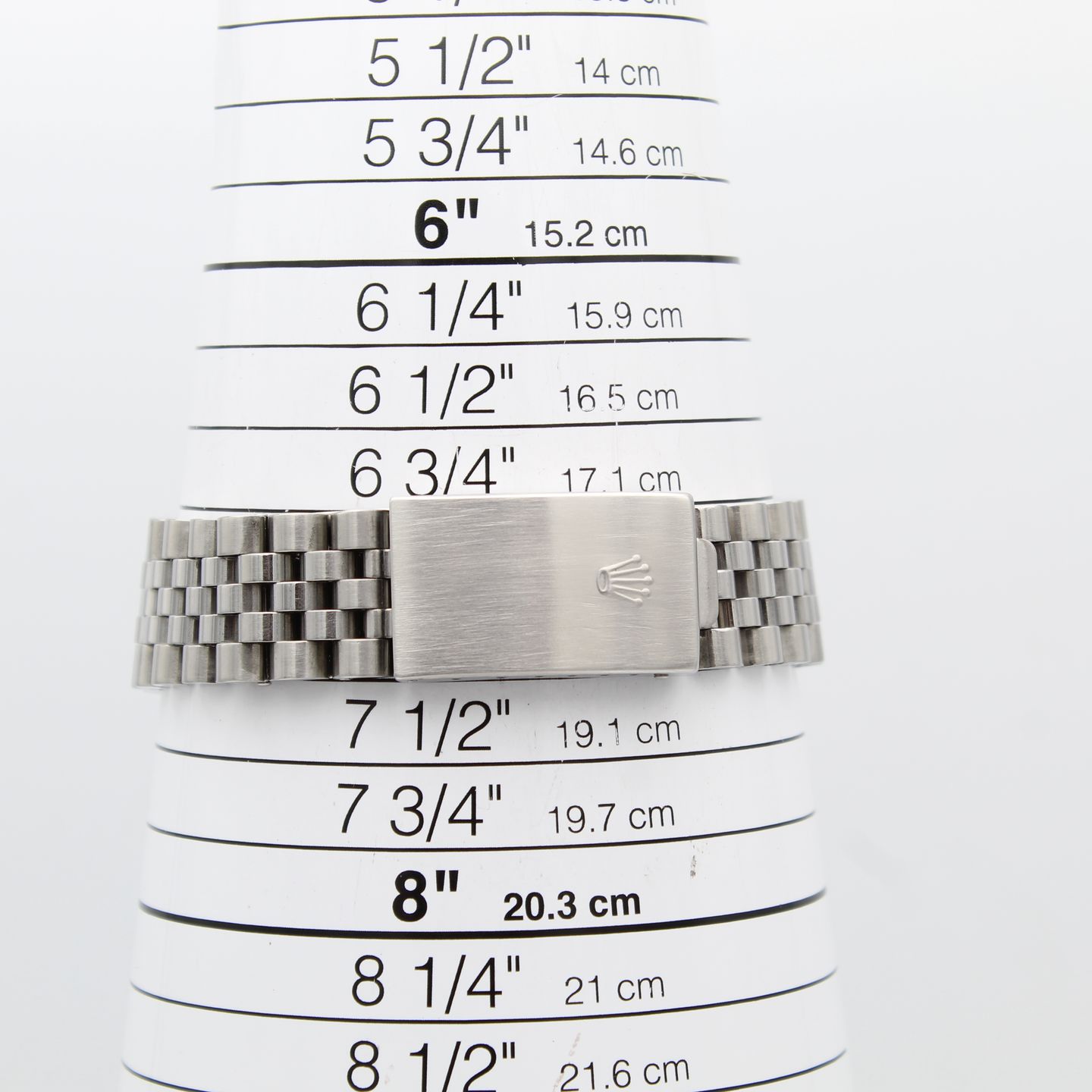 Rolex Datejust 1601 (1977) - Silver dial 36 mm Steel case (8/8)