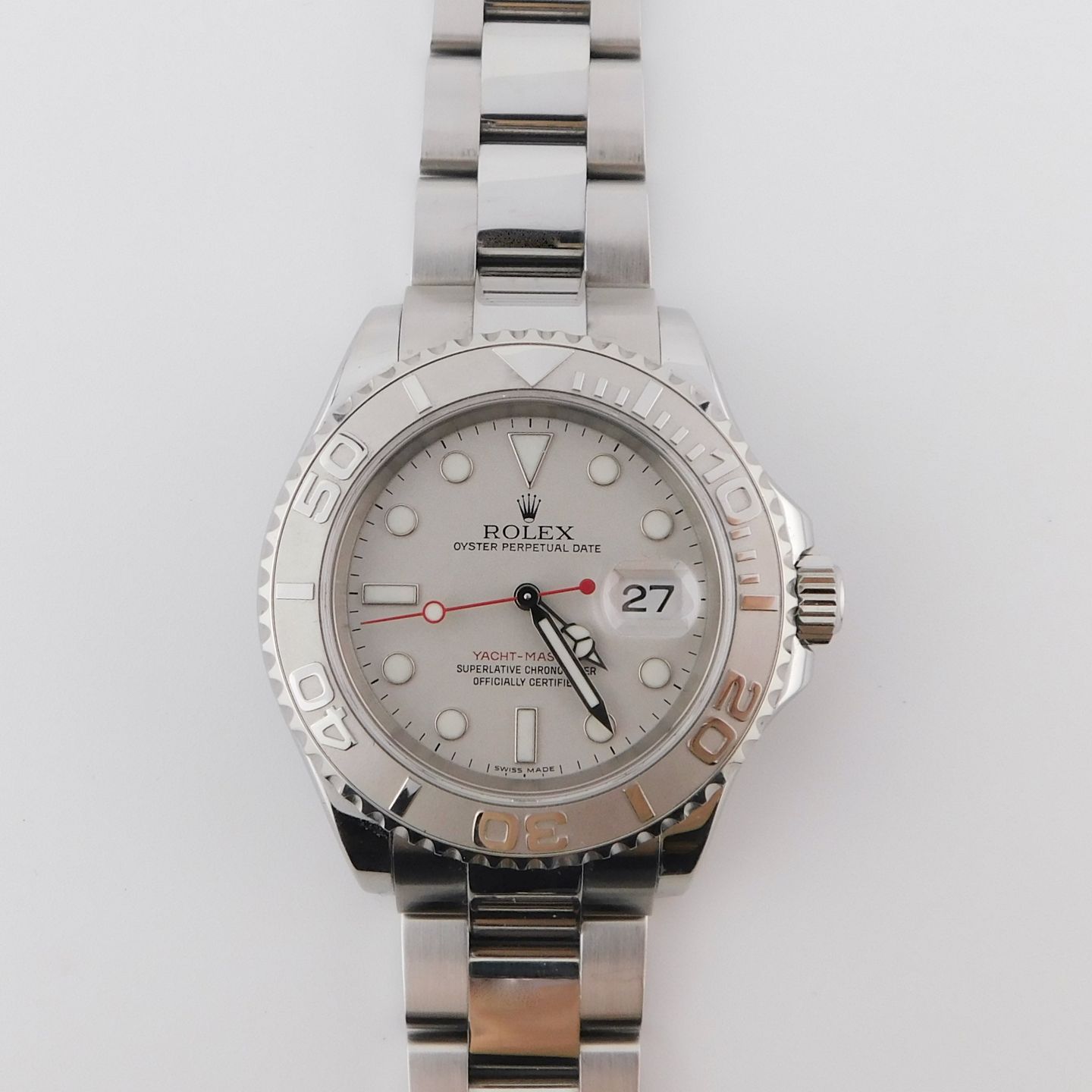 Rolex Yacht-Master 40 16622 (2007) - Grey dial 40 mm Steel case (2/4)