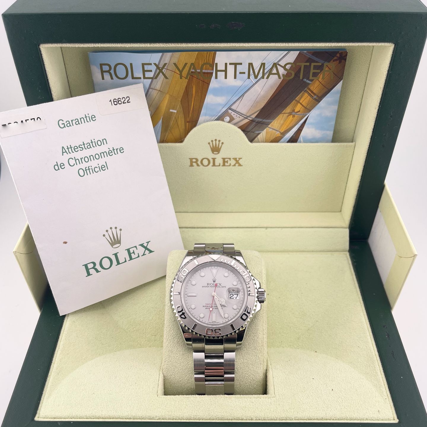 Rolex Yacht-Master 40 16622 (2007) - Grey dial 40 mm Steel case (4/4)