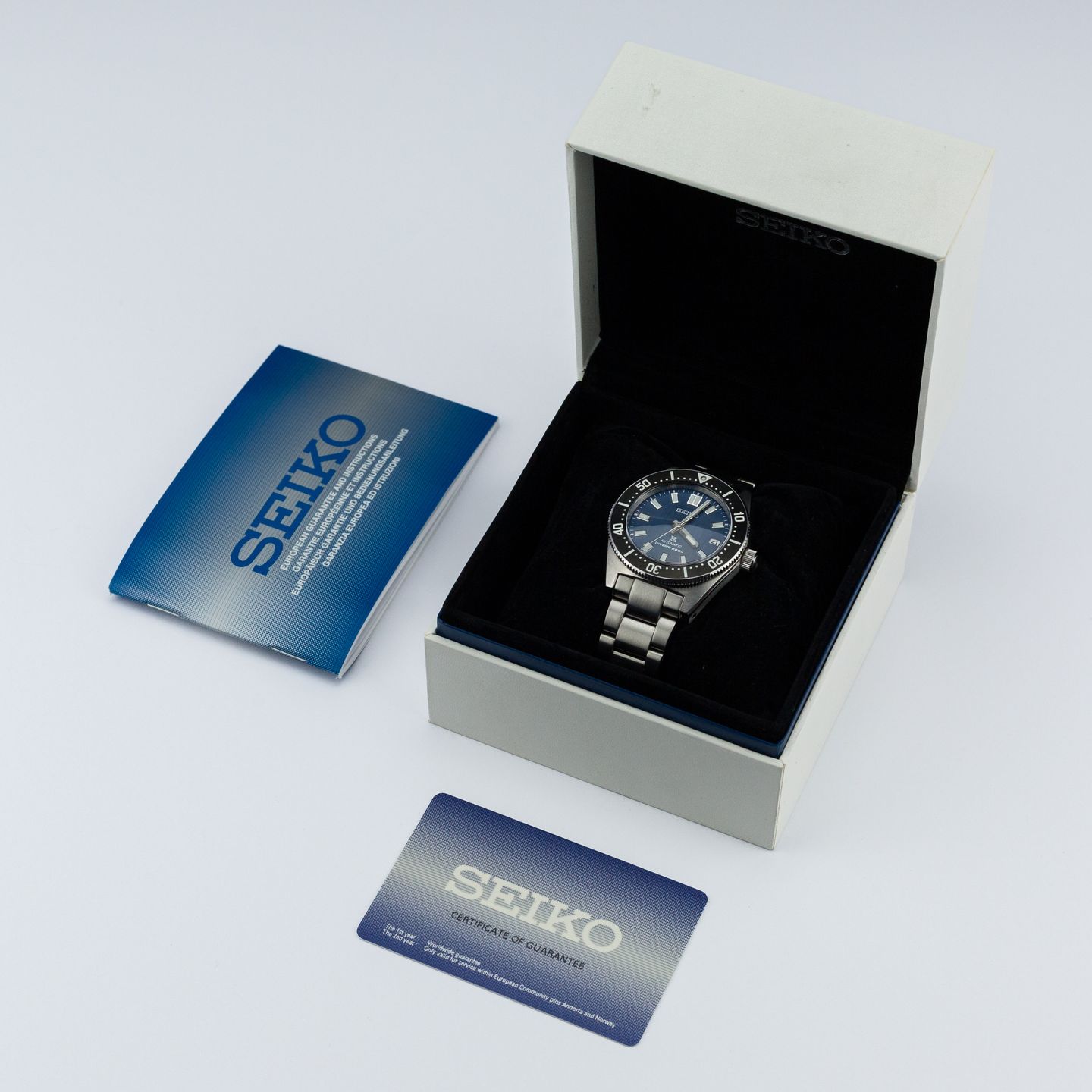 Seiko Prospex SPB297J1 (Unknown (random serial)) - Blue dial 40 mm Steel case (2/8)