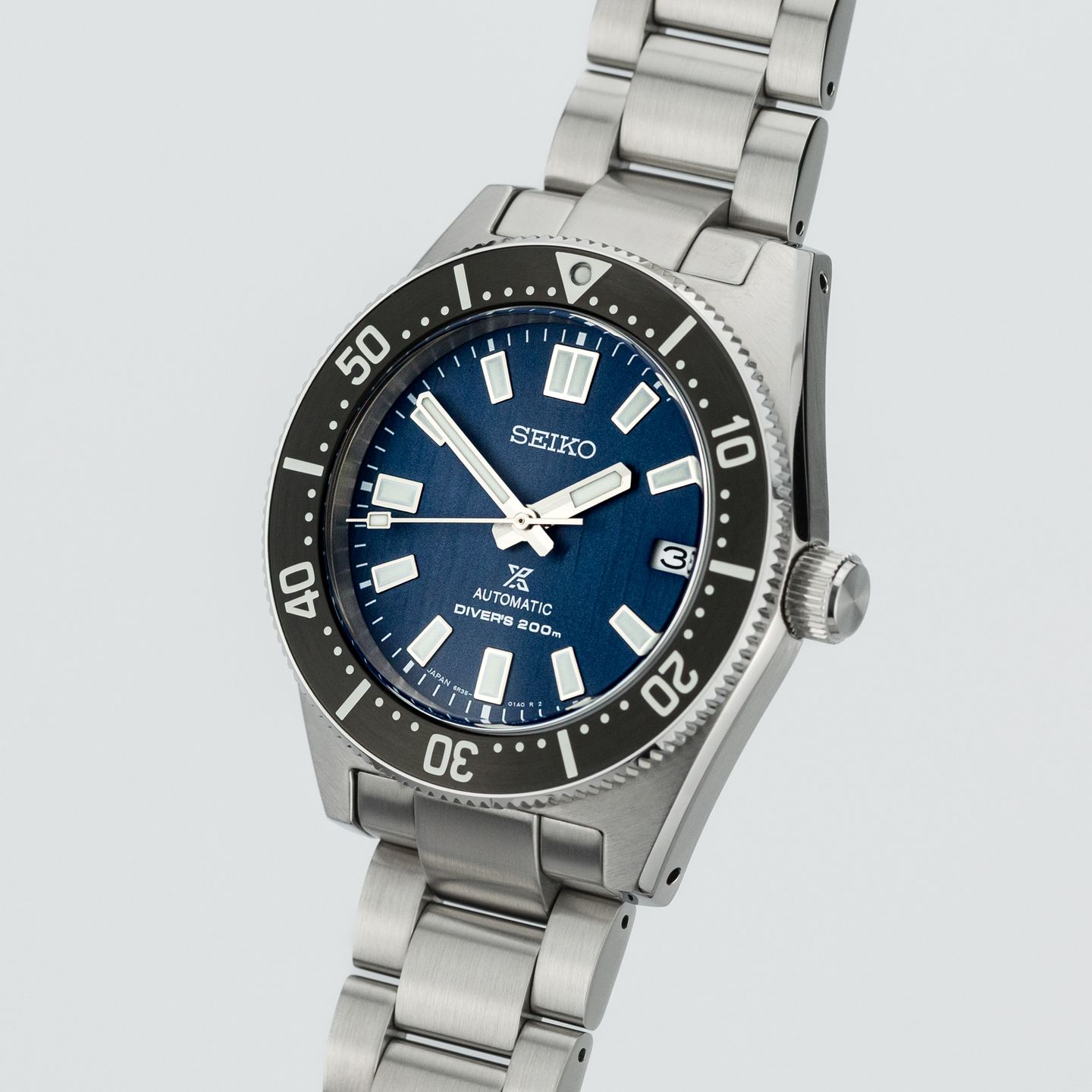 Seiko Prospex SPB297J1 (Onbekend (willekeurig serienummer)) - Blauw wijzerplaat 40mm Staal (3/8)