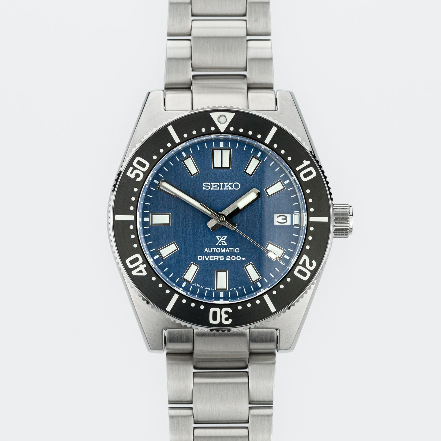 Seiko Prospex SPB297J1 (Onbekend (willekeurig serienummer)) - Blauw wijzerplaat 40mm Staal (1/8)