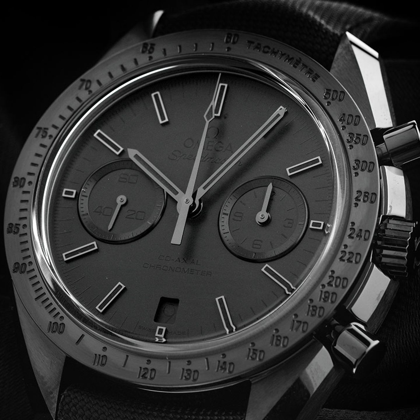 Omega Speedmaster 311.92.44.51.01.005 (2023) - Black dial 44 mm Ceramic case (3/7)