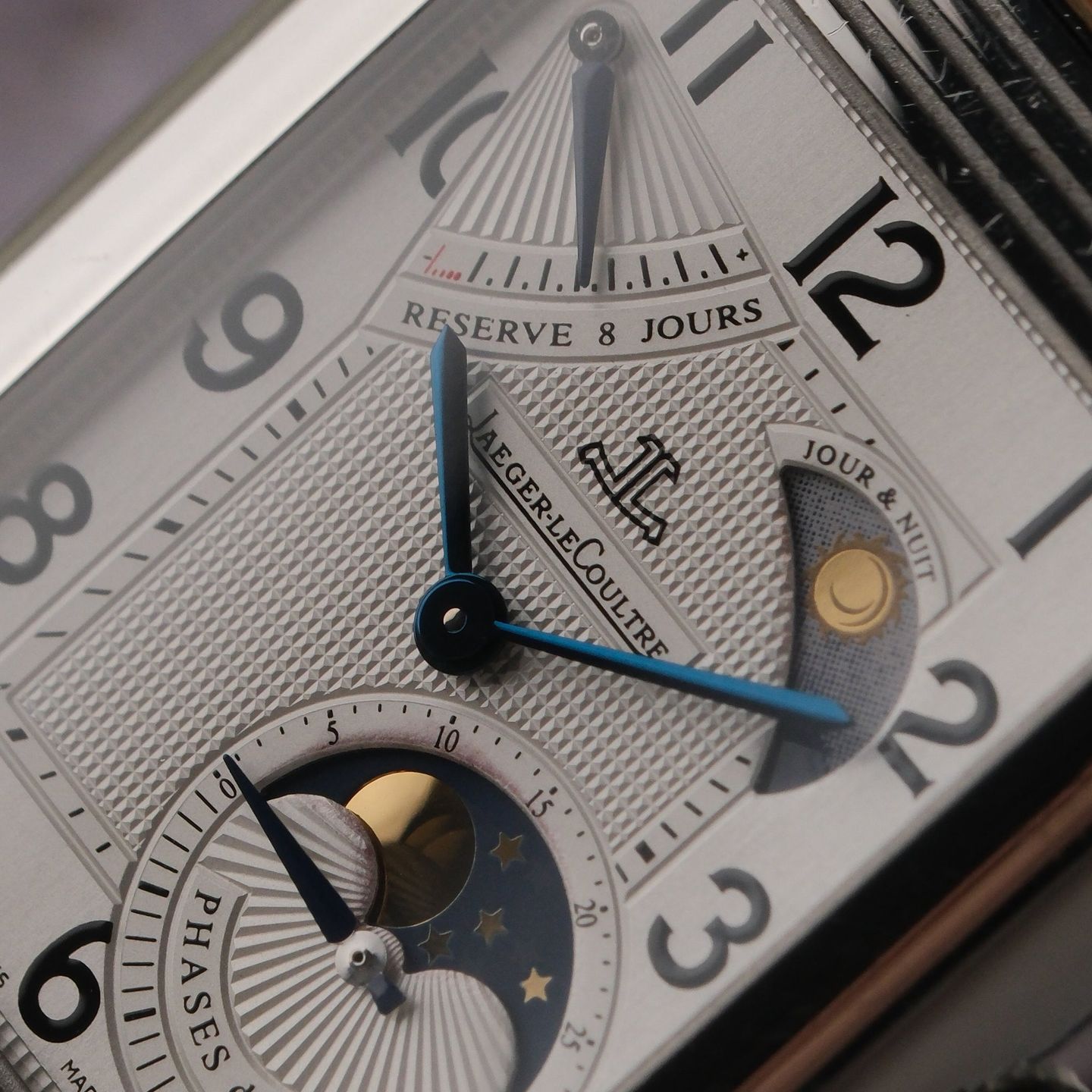 Jaeger-LeCoultre Grande Reverso 240.8.27 (Onbekend (willekeurig serienummer)) - Zilver wijzerplaat 30mm Staal (3/6)