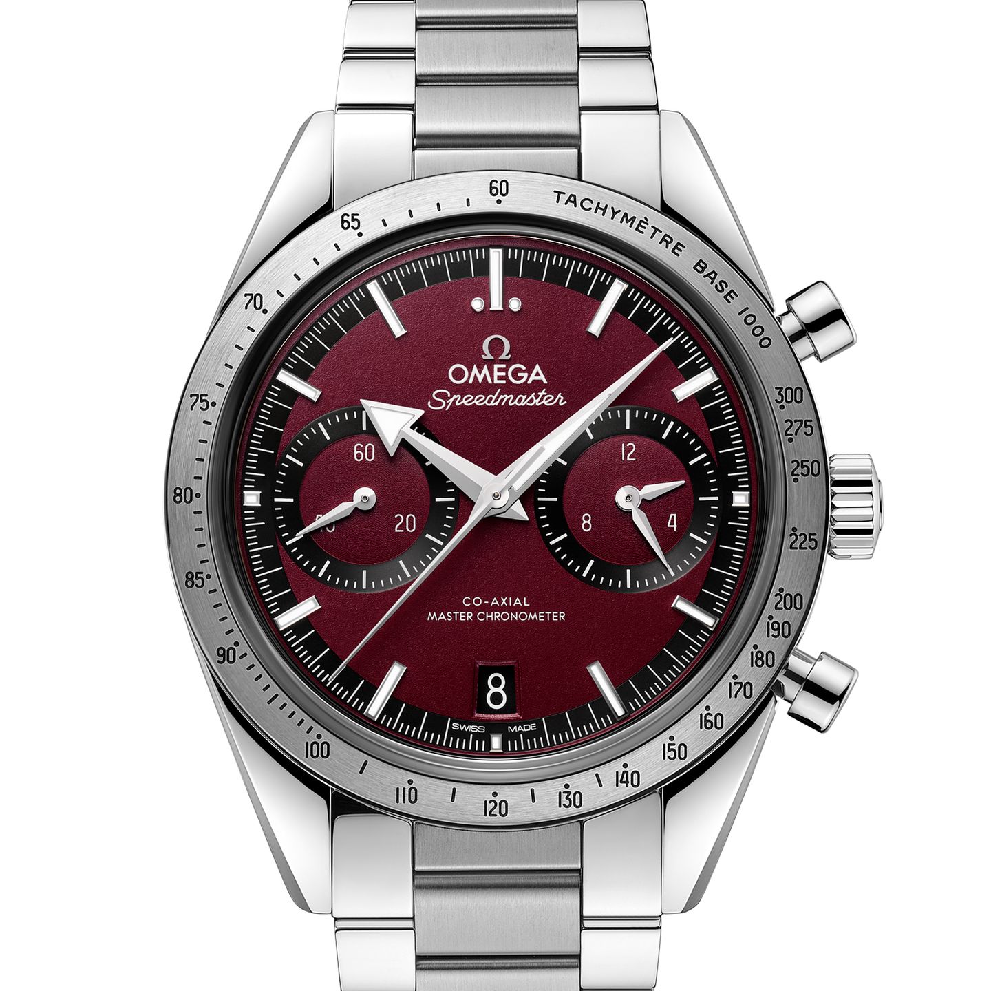 Omega Speedmaster '57 332.10.41.51.11.001 (2023) - Red dial 40 mm Steel case (1/8)