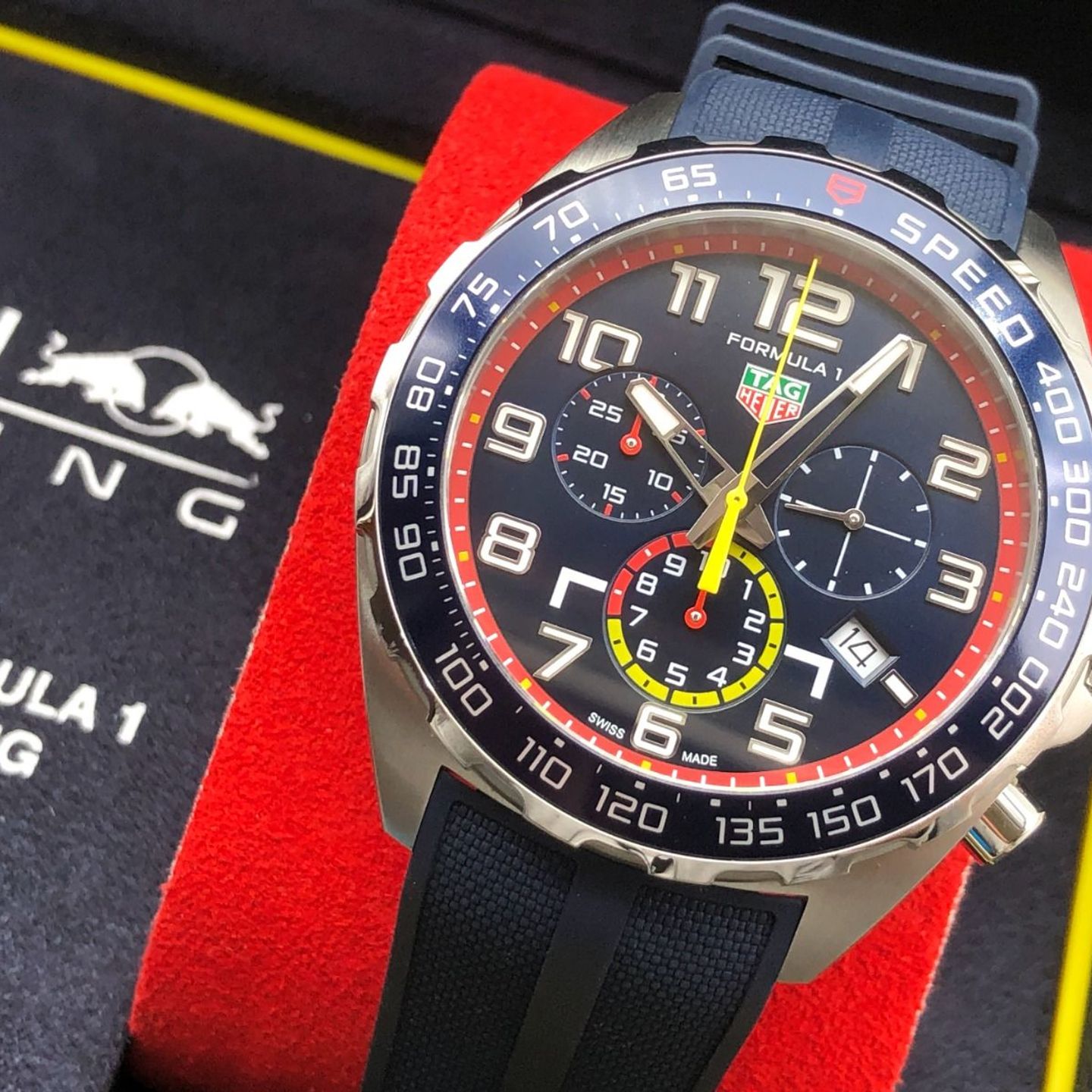 TAG Heuer Formula 1 Quartz CAZ101AL.FT8052 (2023) - Blauw wijzerplaat 43mm Staal (4/8)