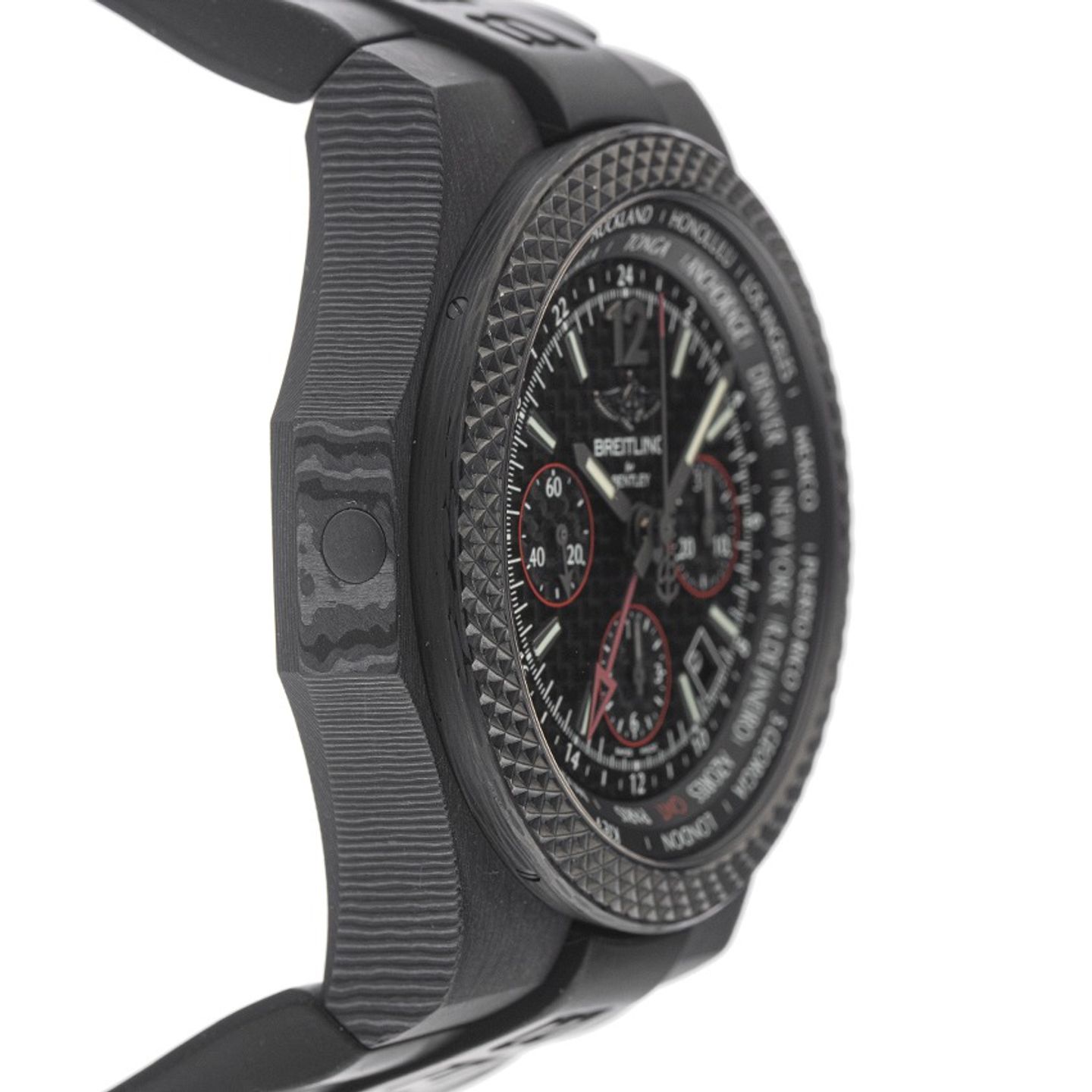 Breitling Bentley B04 GMT NB0434E5/BE94 (2022) - Black dial 45 mm Carbon case (5/7)