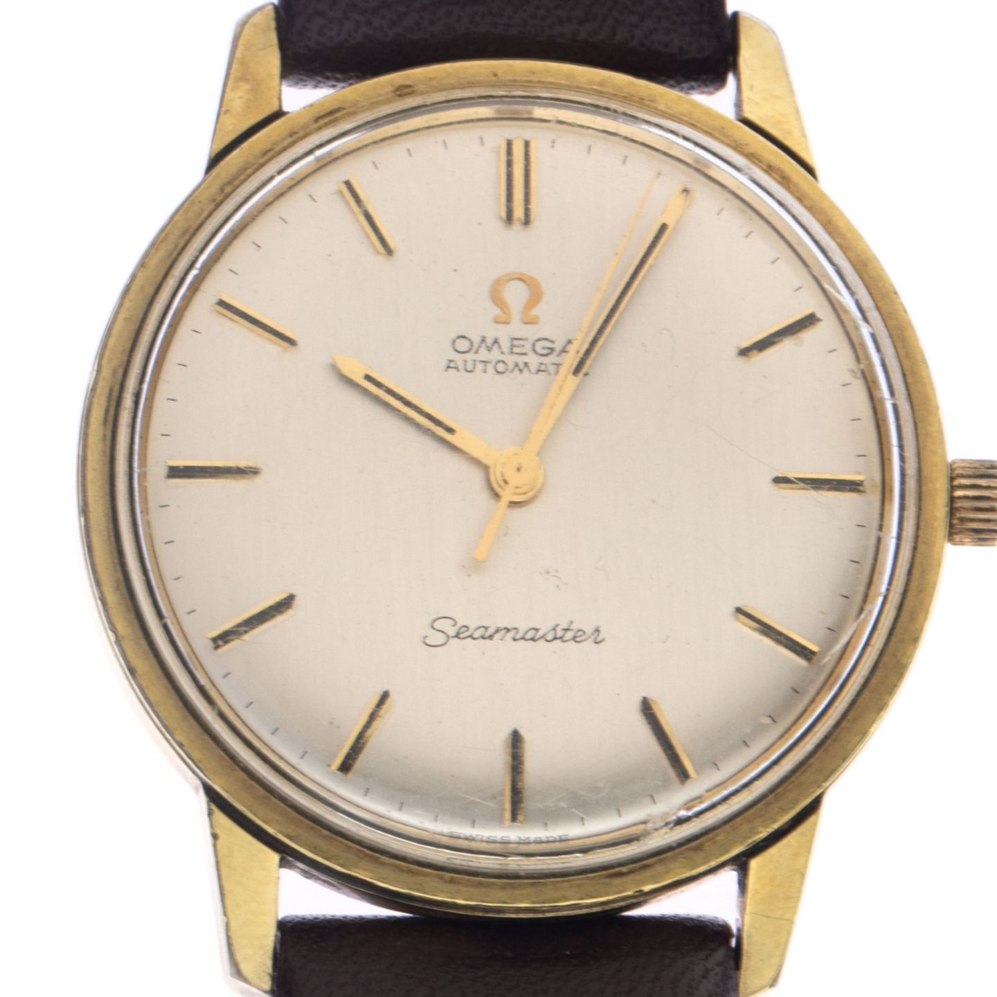 Omega Seamaster 165.002 (1966) - Silver dial 34 mm Steel case (1/8)