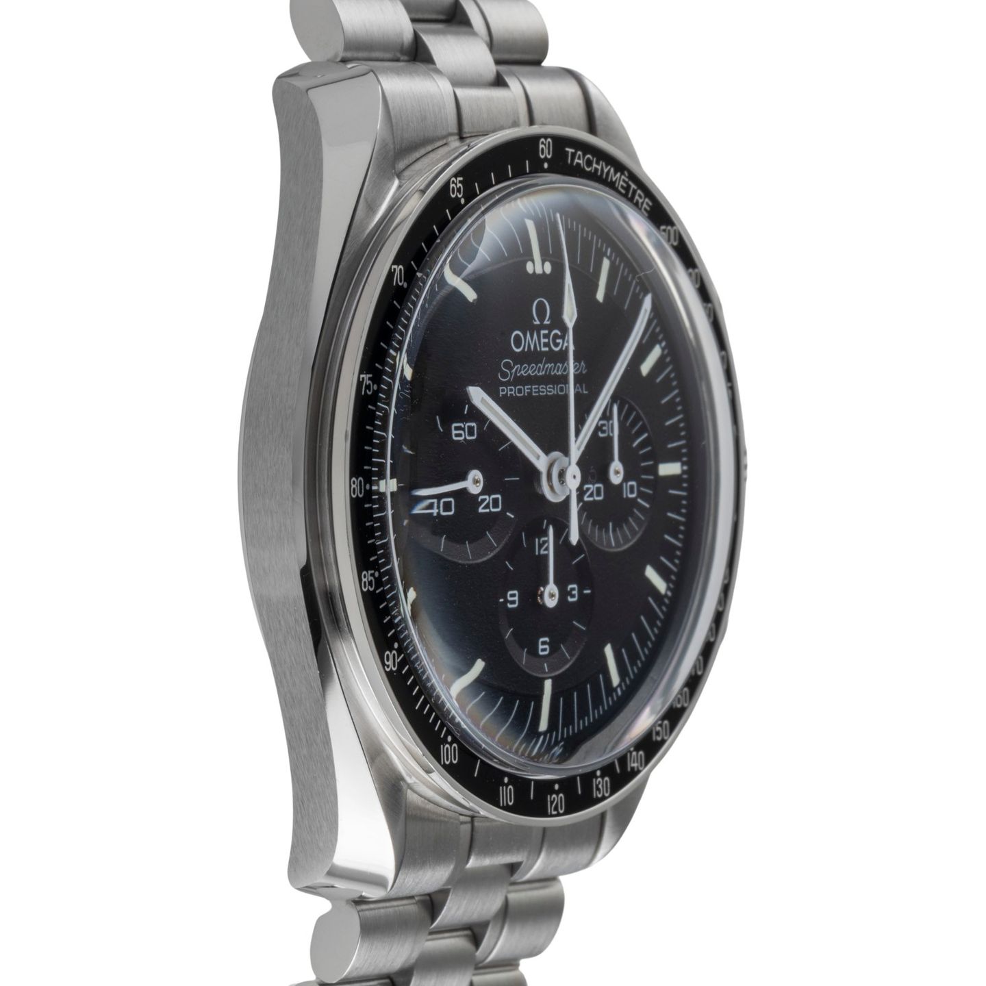 Omega Speedmaster Professional Moonwatch 310.30.42.50.01.001 (Onbekend (willekeurig serienummer)) - Zwart wijzerplaat 42mm Staal (7/8)