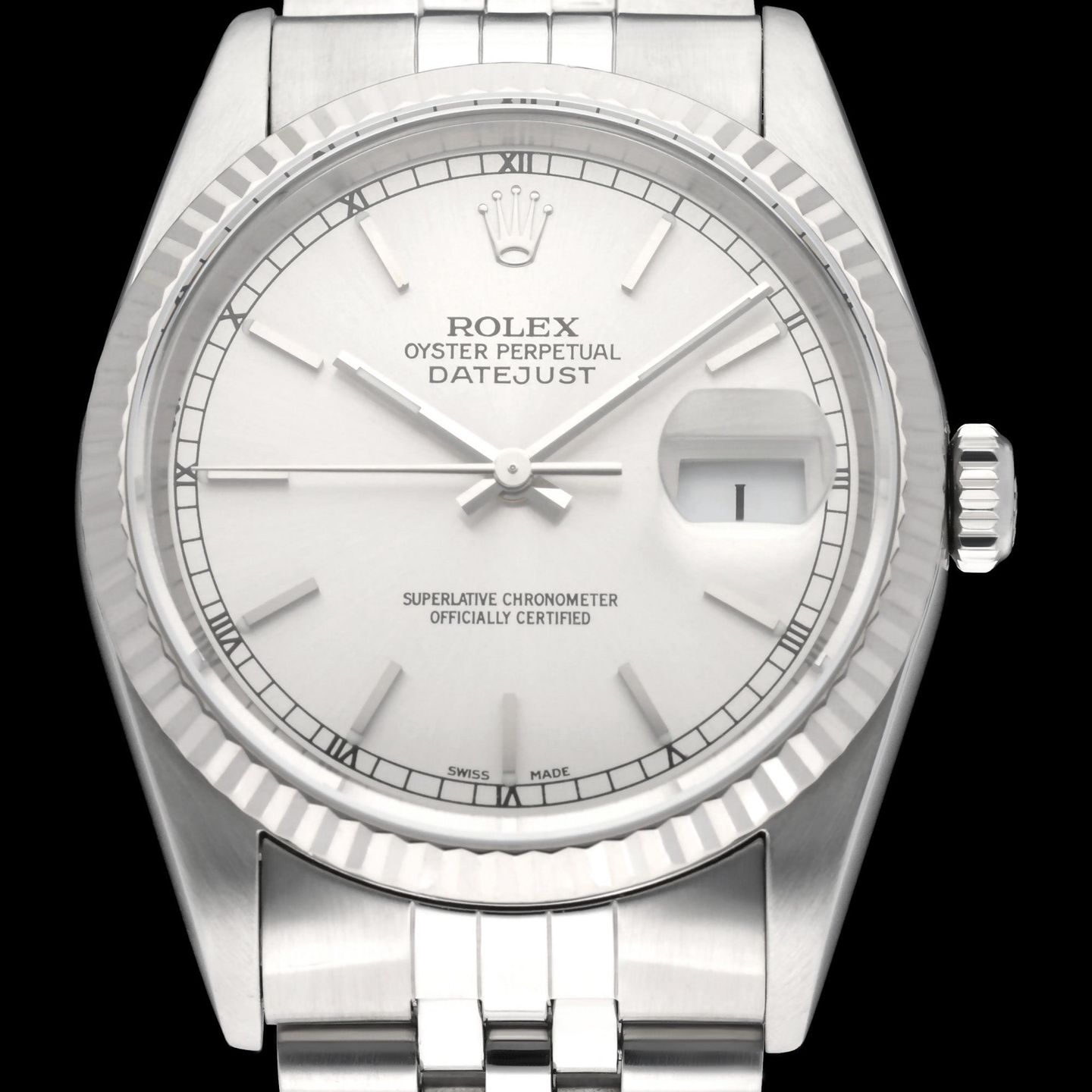 Rolex Datejust 36 16234 (2000) - 36 mm Steel case (1/8)