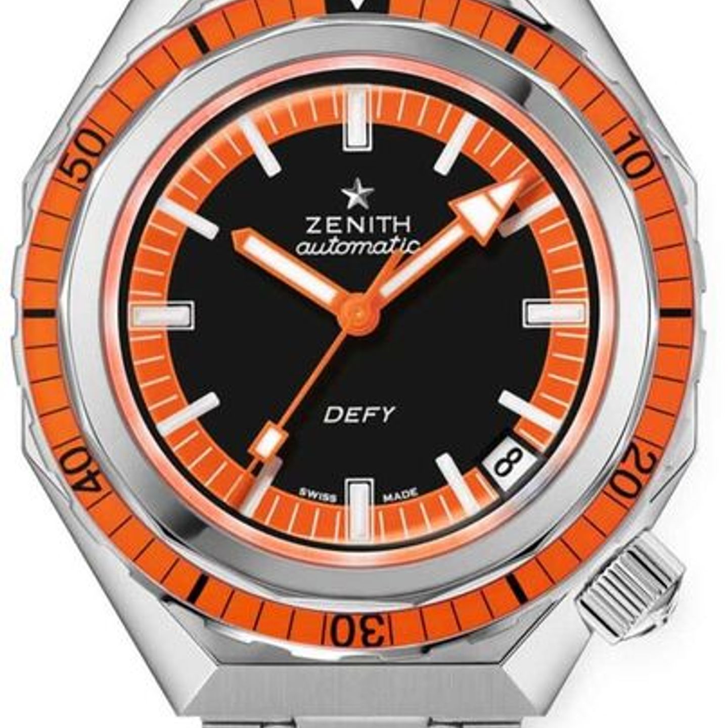 Zenith Defy 03.A3648.670/21.M3648 (2026) - Zwart wijzerplaat 37mm Staal (1/1)